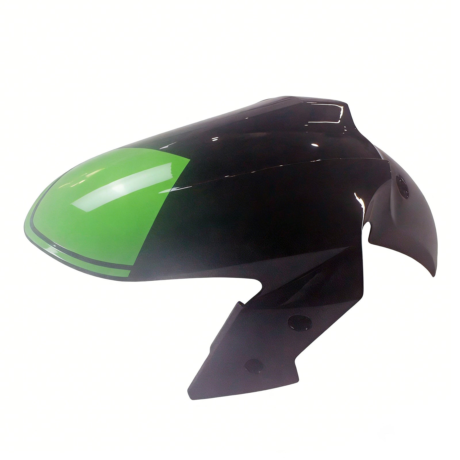 Amotopart Kawasaki 2013-2024 EX300/Ninja 300 Kit de carenado negro verde rojo