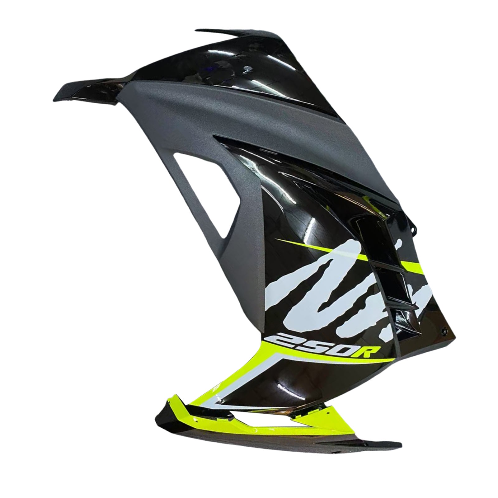Amotopart Kawasaki EX300/Ninja300 2013-2023 Chartreuse & Black Failing Kit