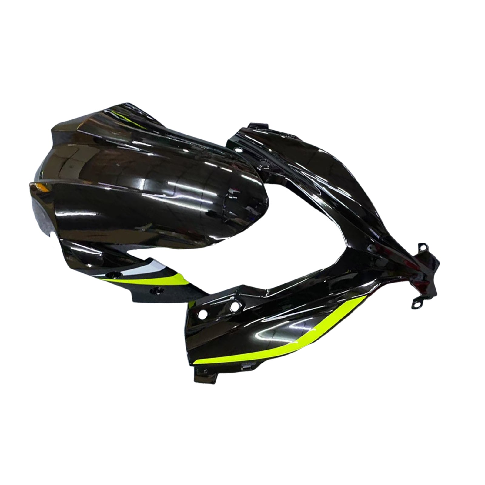 Amotopart Kawasaki EX300/Ninja300 2013-2023 Chartreuse & Black Failing Kit