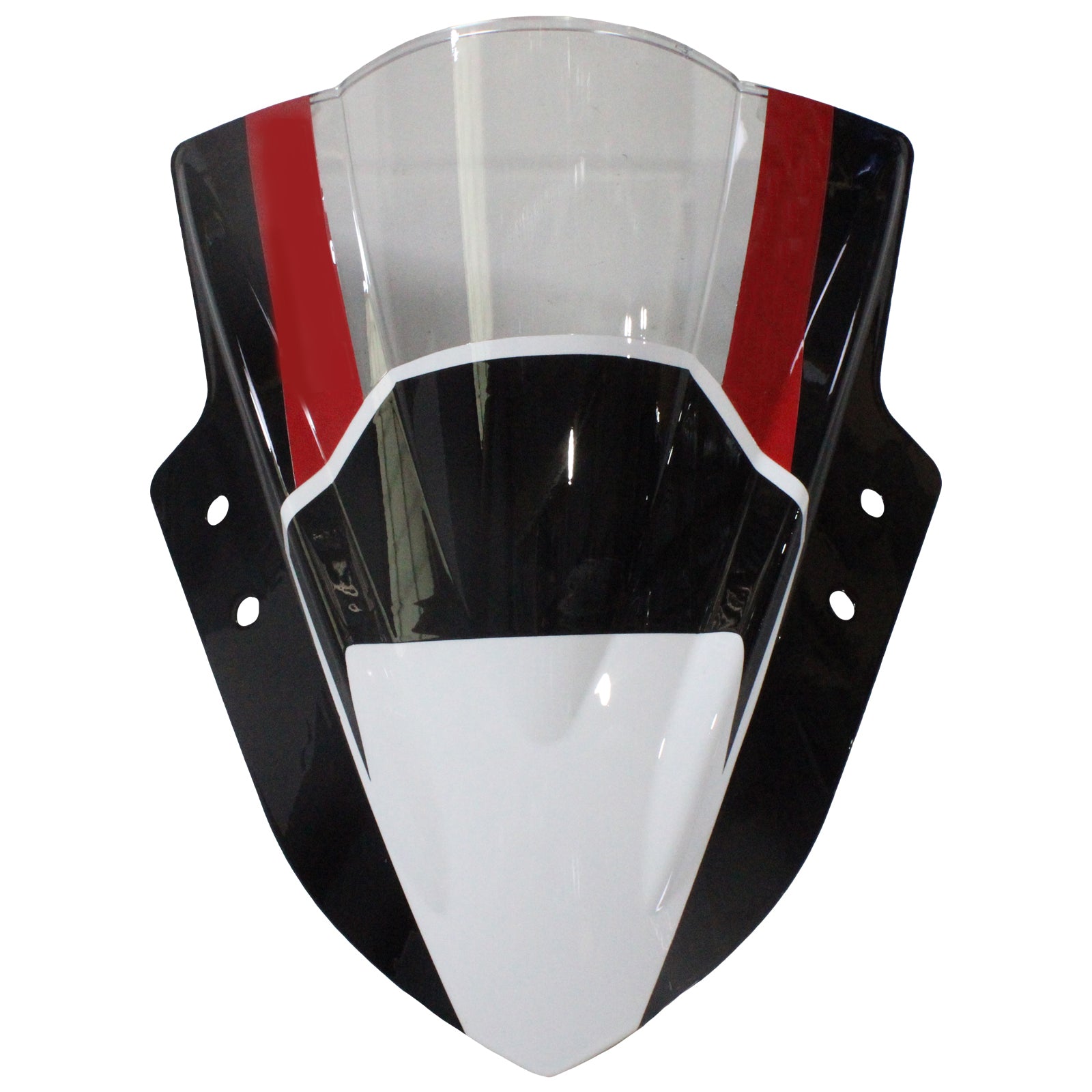 Amotopart Kawasaki Ex300/Ninja 300 2013-2023 Red Black Style 2 Fairing Kit