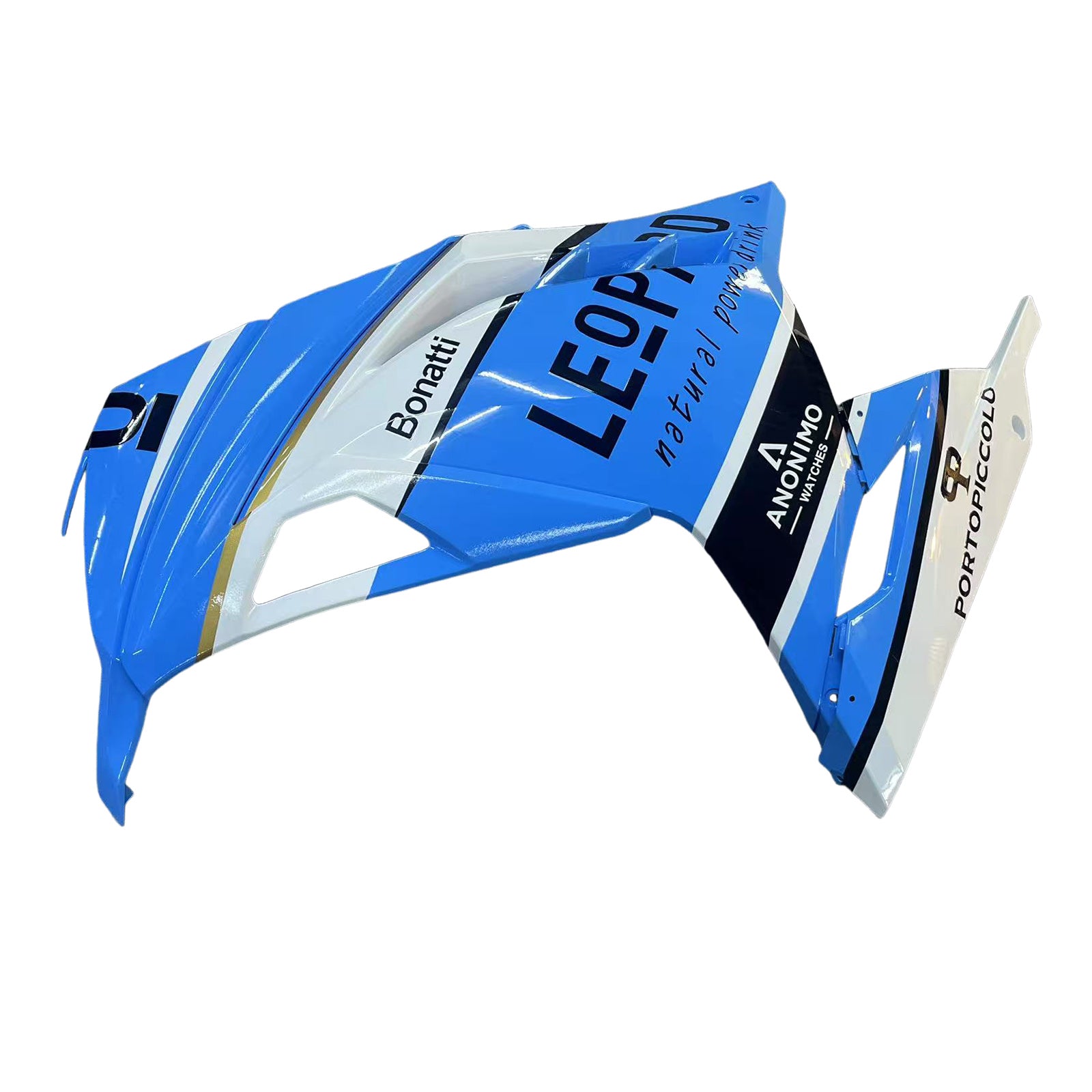 Amotopart Kawasaki EX300/Ninja300 2013-2023 Blue&White Fairing Kit