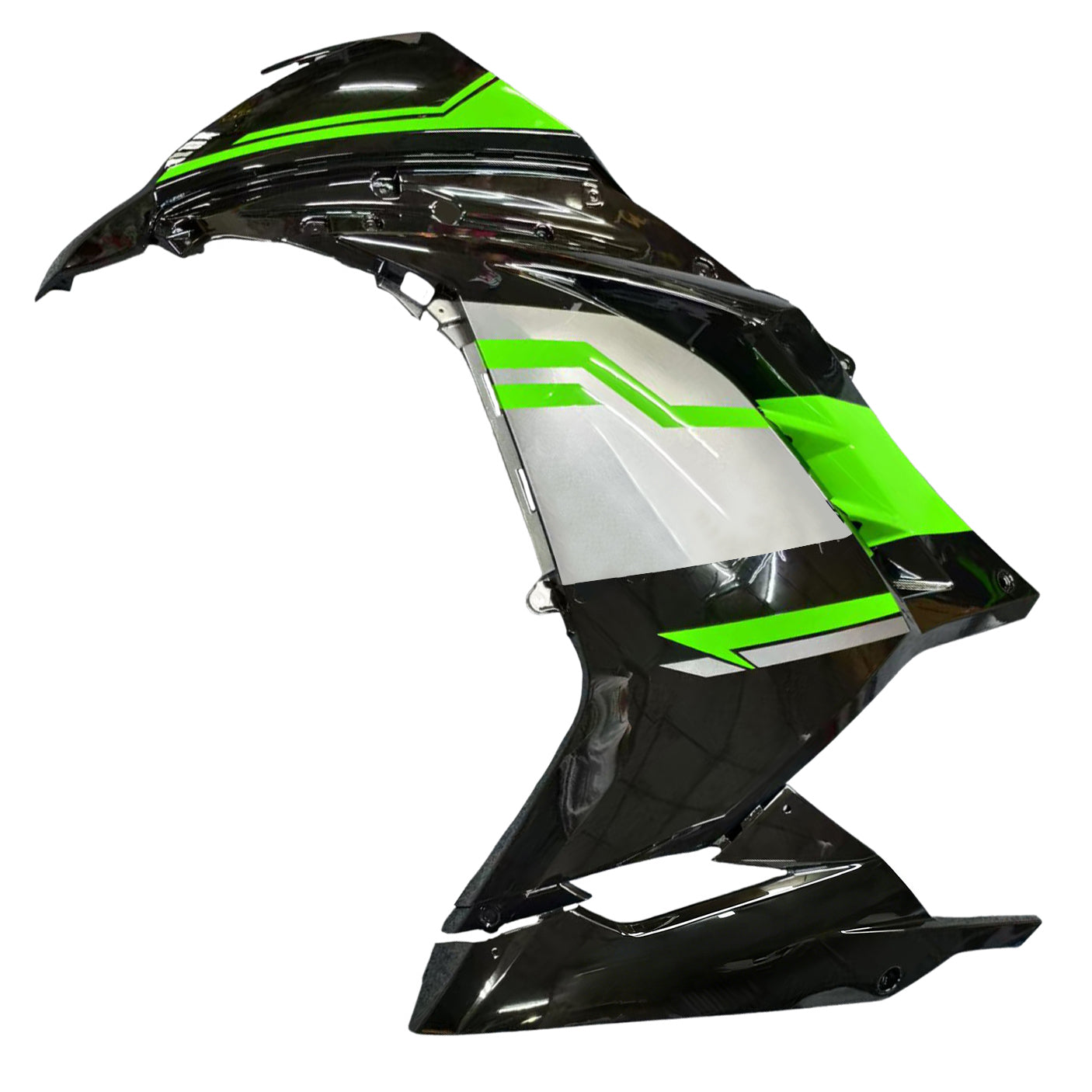 Amotopart 2013-2024 Kawasaki EX300/Ninja300 Black&Green Style1 Fairing Kit