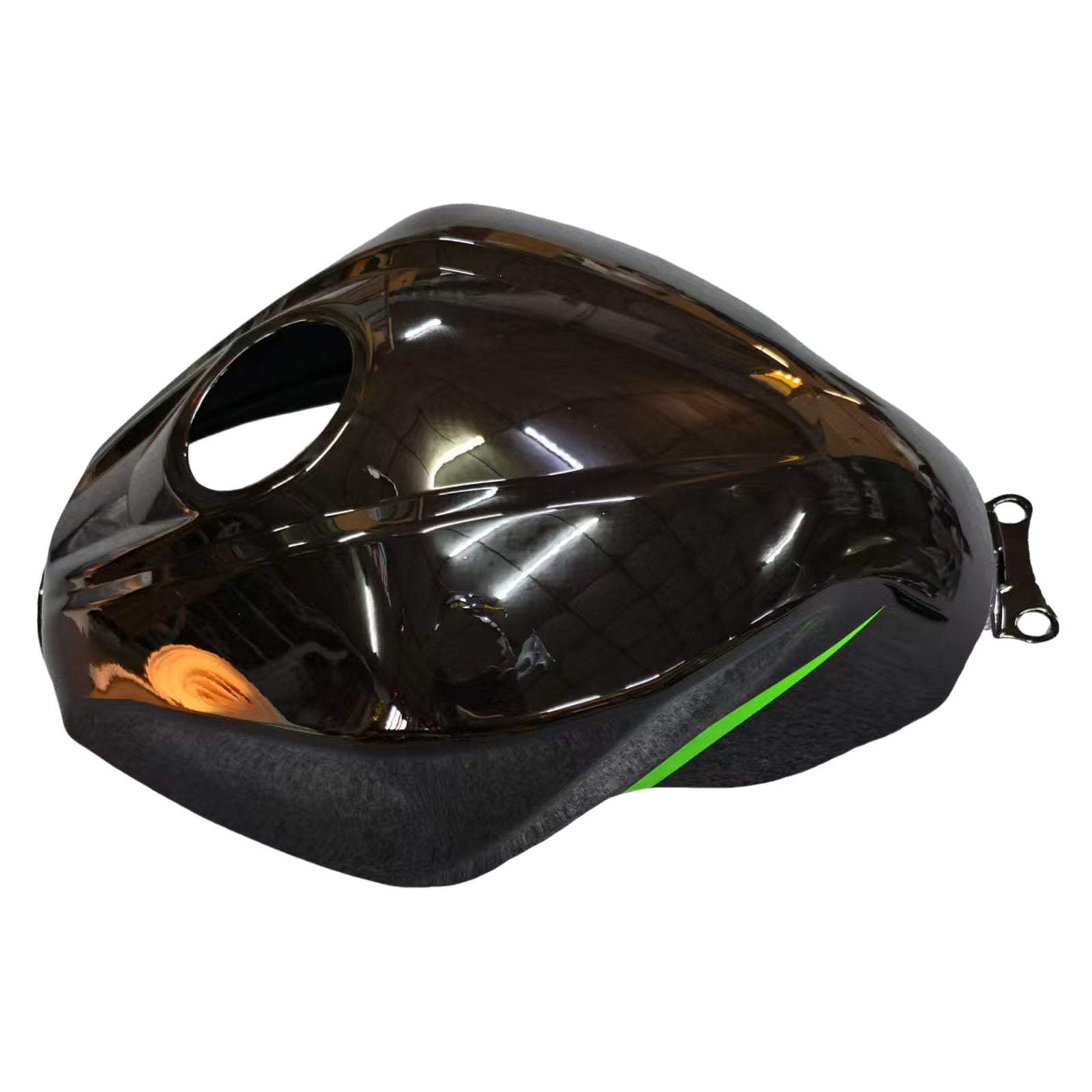 Amotopart 2013-2024 Kawasaki EX300/Ninja300 Black&Green Style1 Fairing Kit