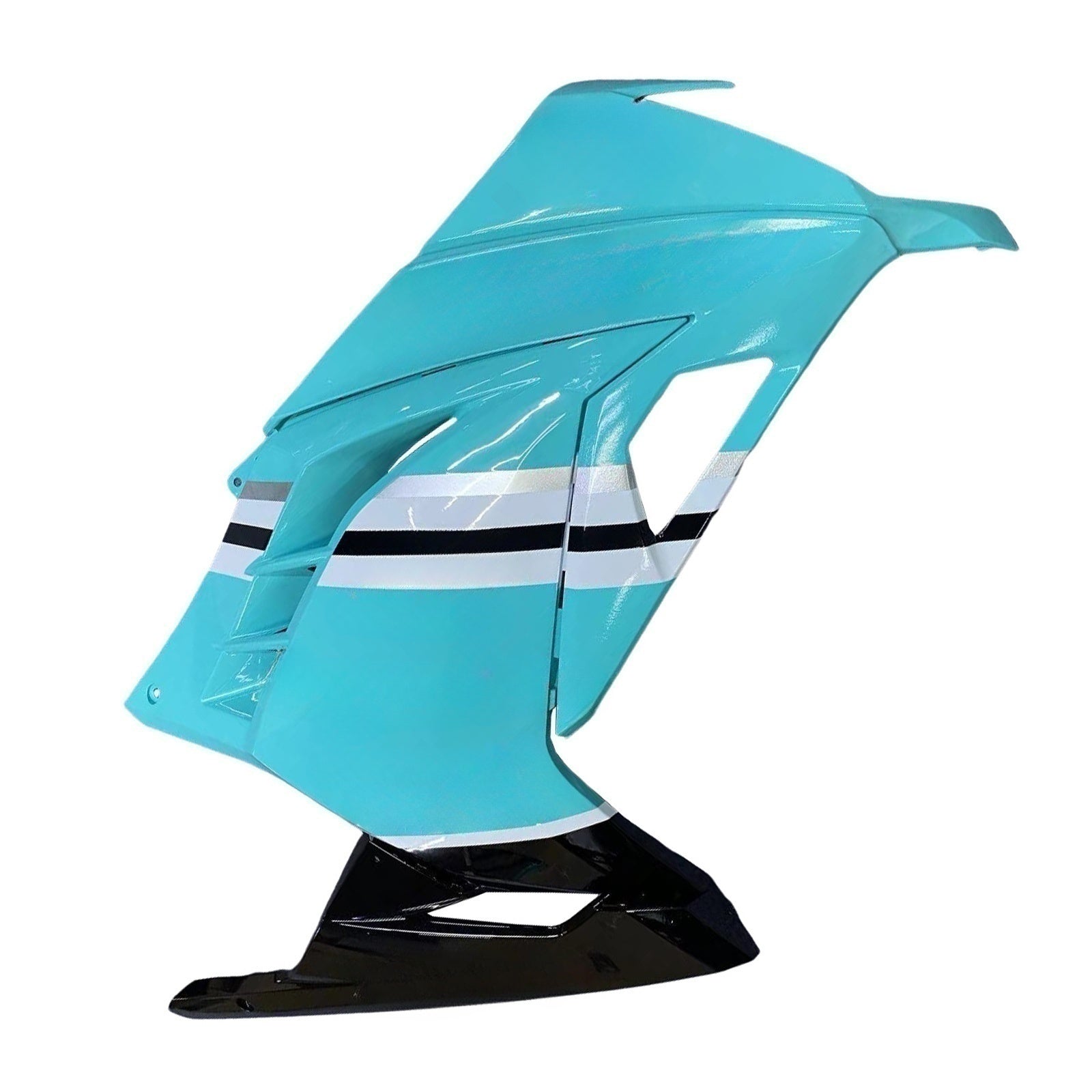 Amotopart 2013-2024 Kawasaki EX300/Ninja 300 azul con kit de carenado con logotipo