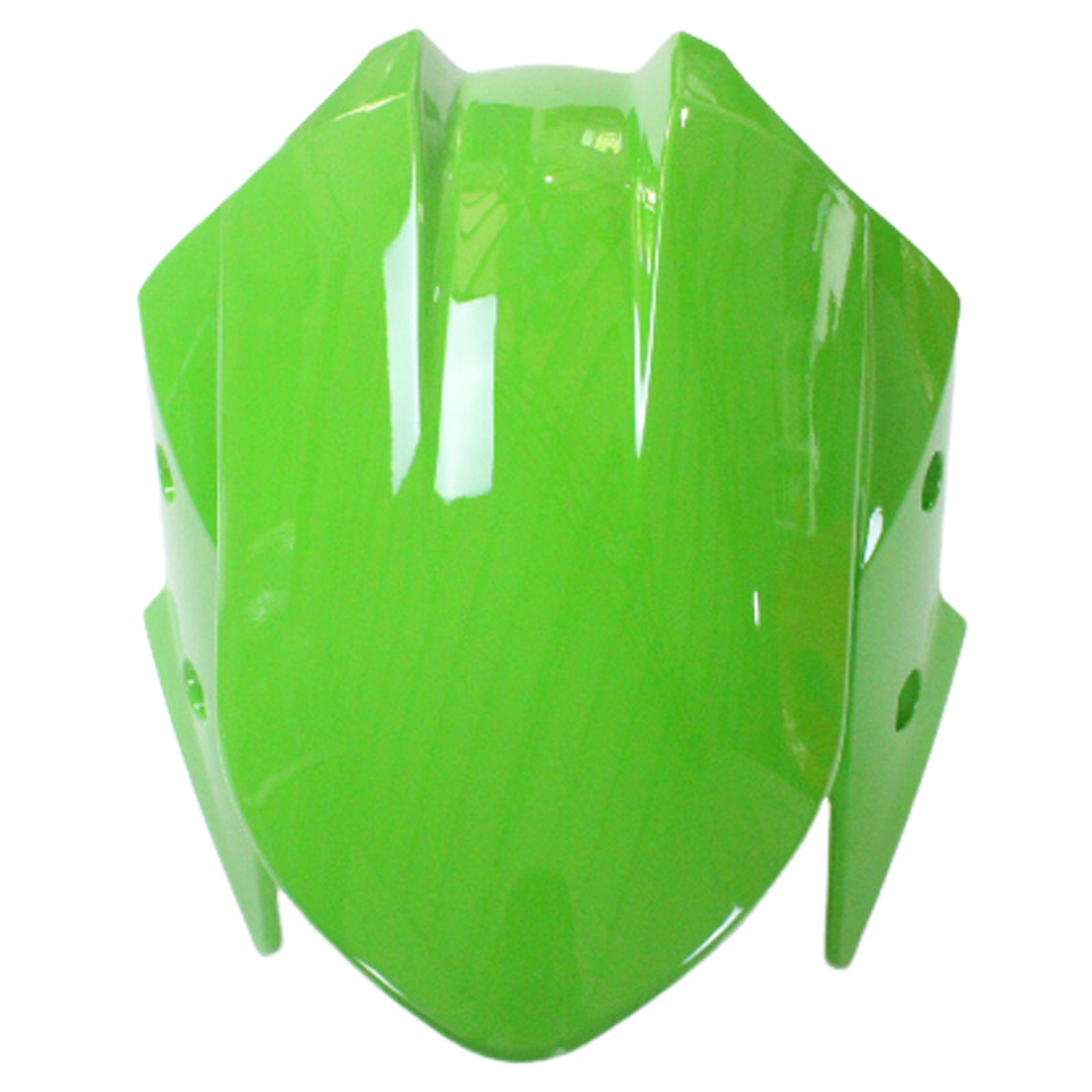 Amotopart 2013-2024 Kawasaki EX300/Ninja300 Schwarz&Green Style4 Verkleidungssatz