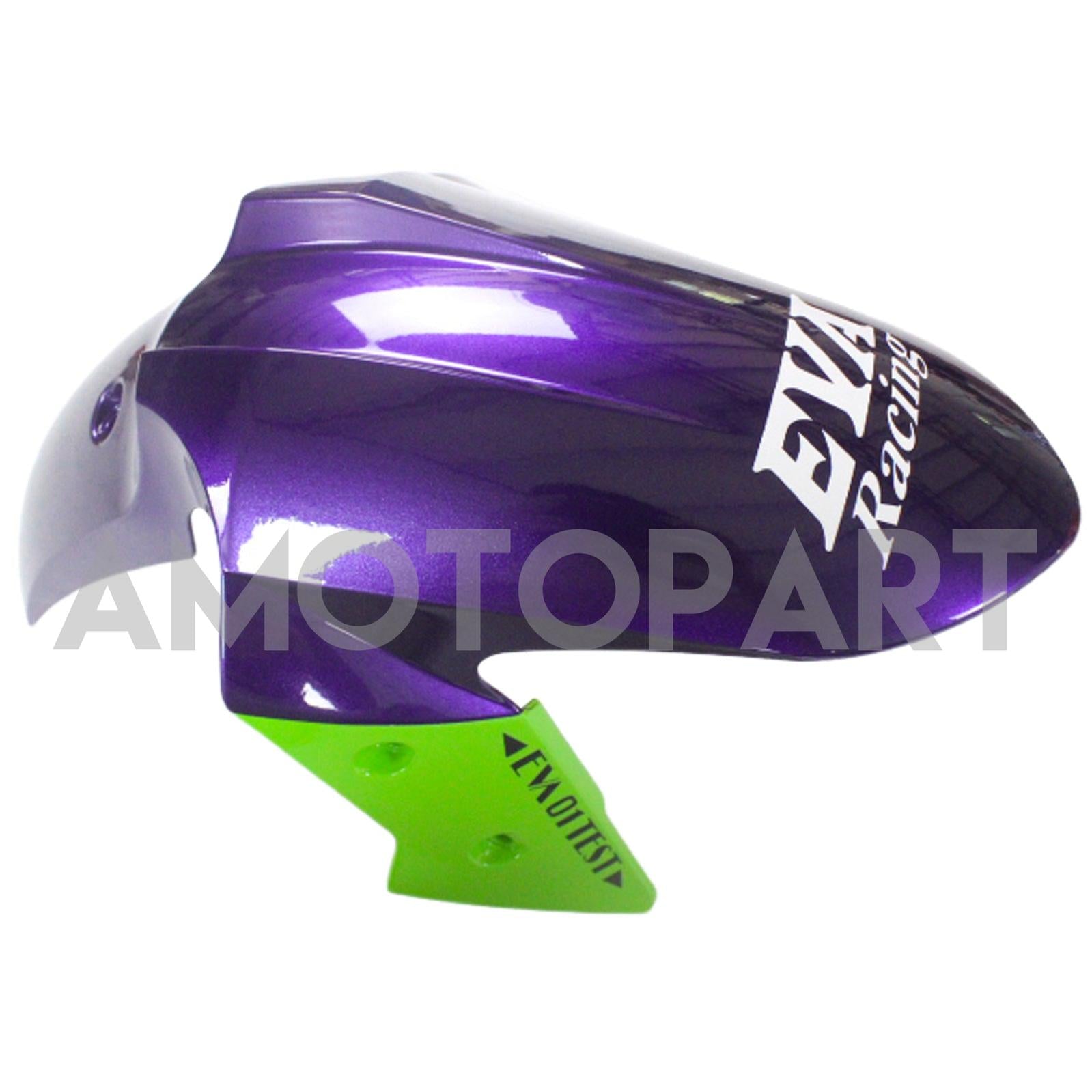 Amotopart 2013-2024 Kawasaki EX300/Ninja300 パープル&グリーン フェアリングキット