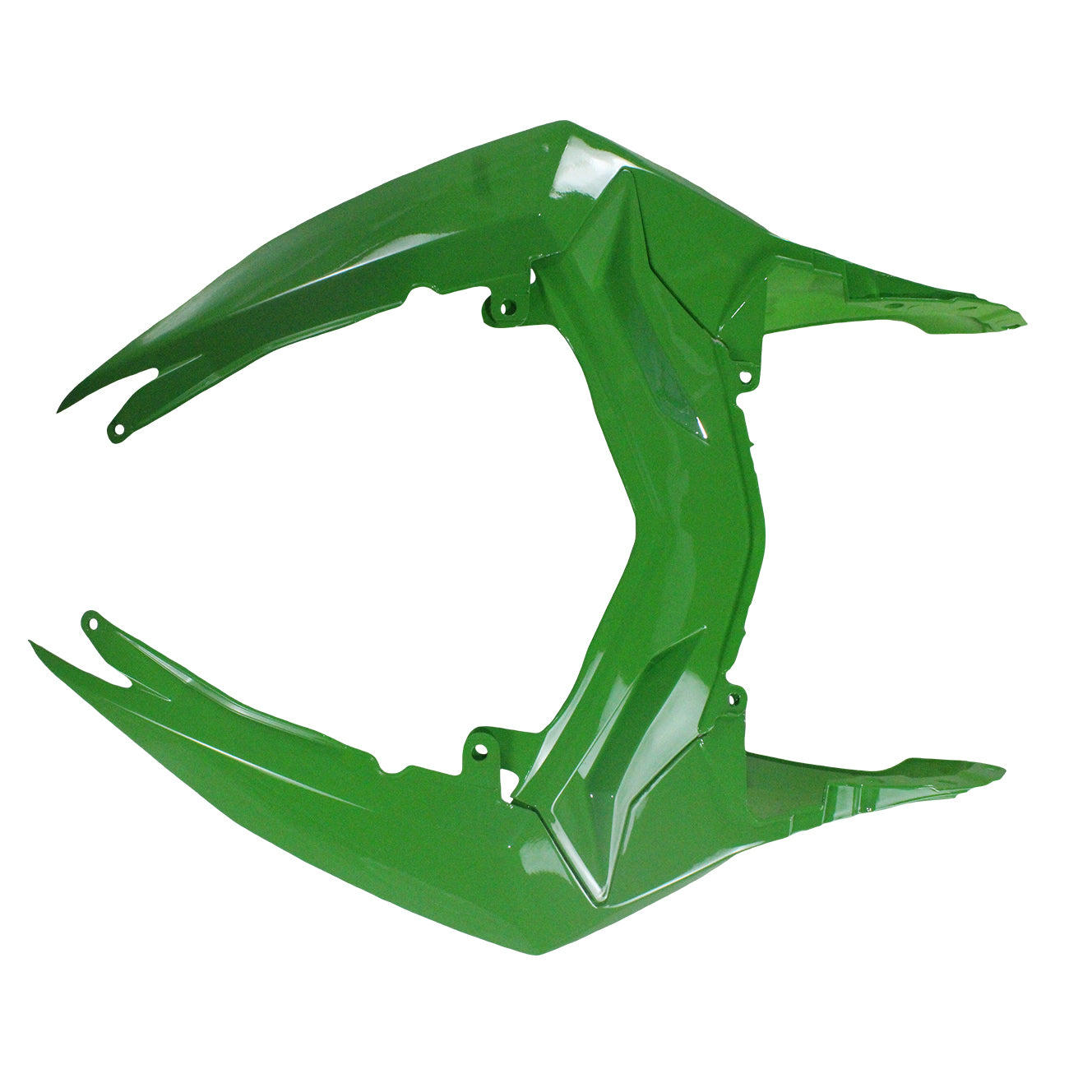 Amotopart 2013-2024 Kawasaki EX300/Ninja300 Noir&Kit de carénage vert Style4