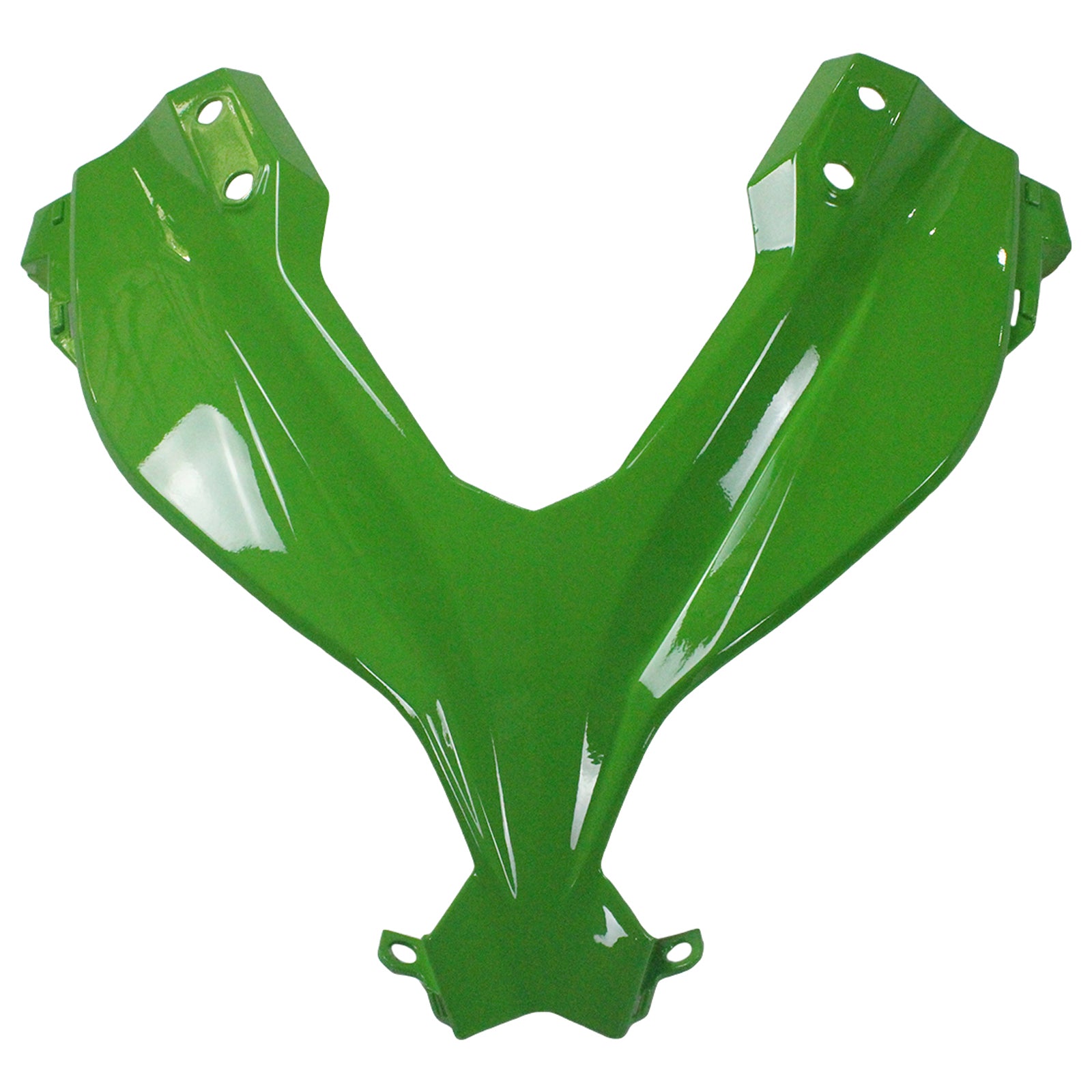 Amotopart 2013-2024 Kawasaki EX300/Ninja300 Noir&Kit de carénage Green Style1