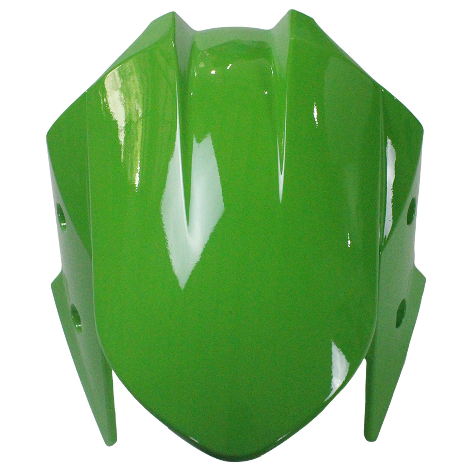 Amotopart 2013-2024 Kawasaki EX300/Ninja300 Noir&Kit de carénage Green Style1