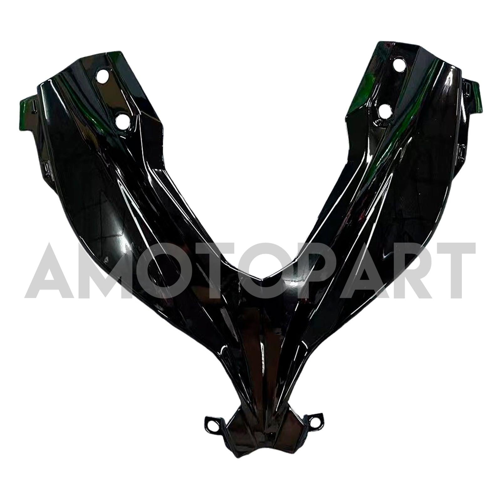 Amotopart 2013-2024 Kawasaki EX300/Ninja 300 ブラック & グリーン スタイル 5 フェアリングキット