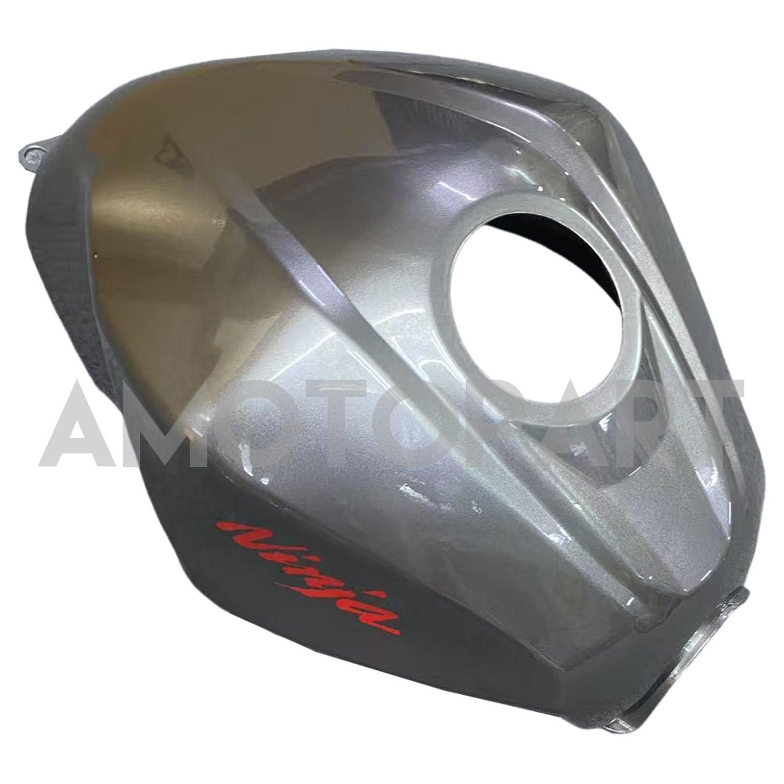 Amotopart 2013-2024 Kawasaki EX300/Ninja300 Matte Black with Red Logo Fairing Kit