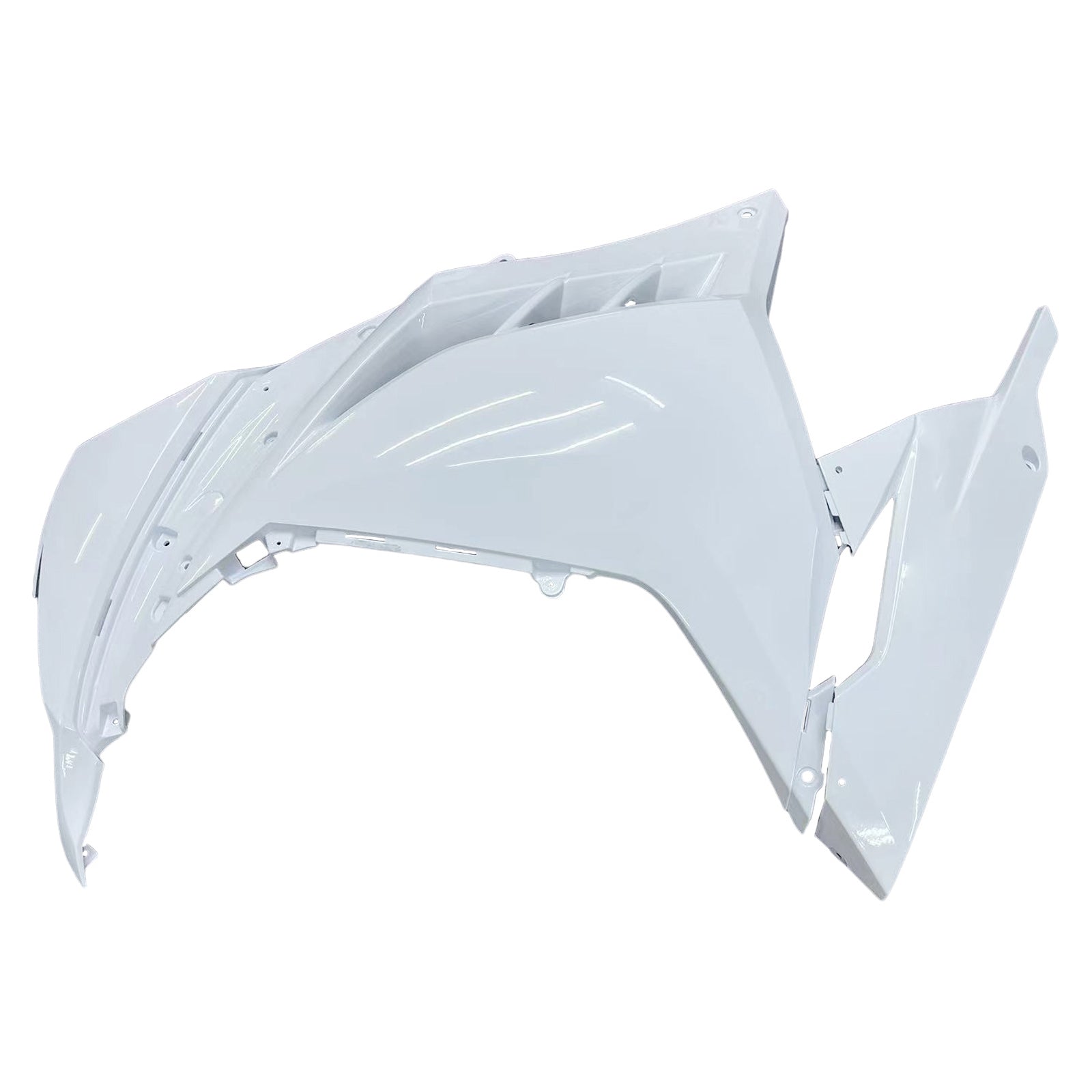 Amotopart 2013-2024 Kawasaki EX300/Ninja300 White&Black Fairing Kit