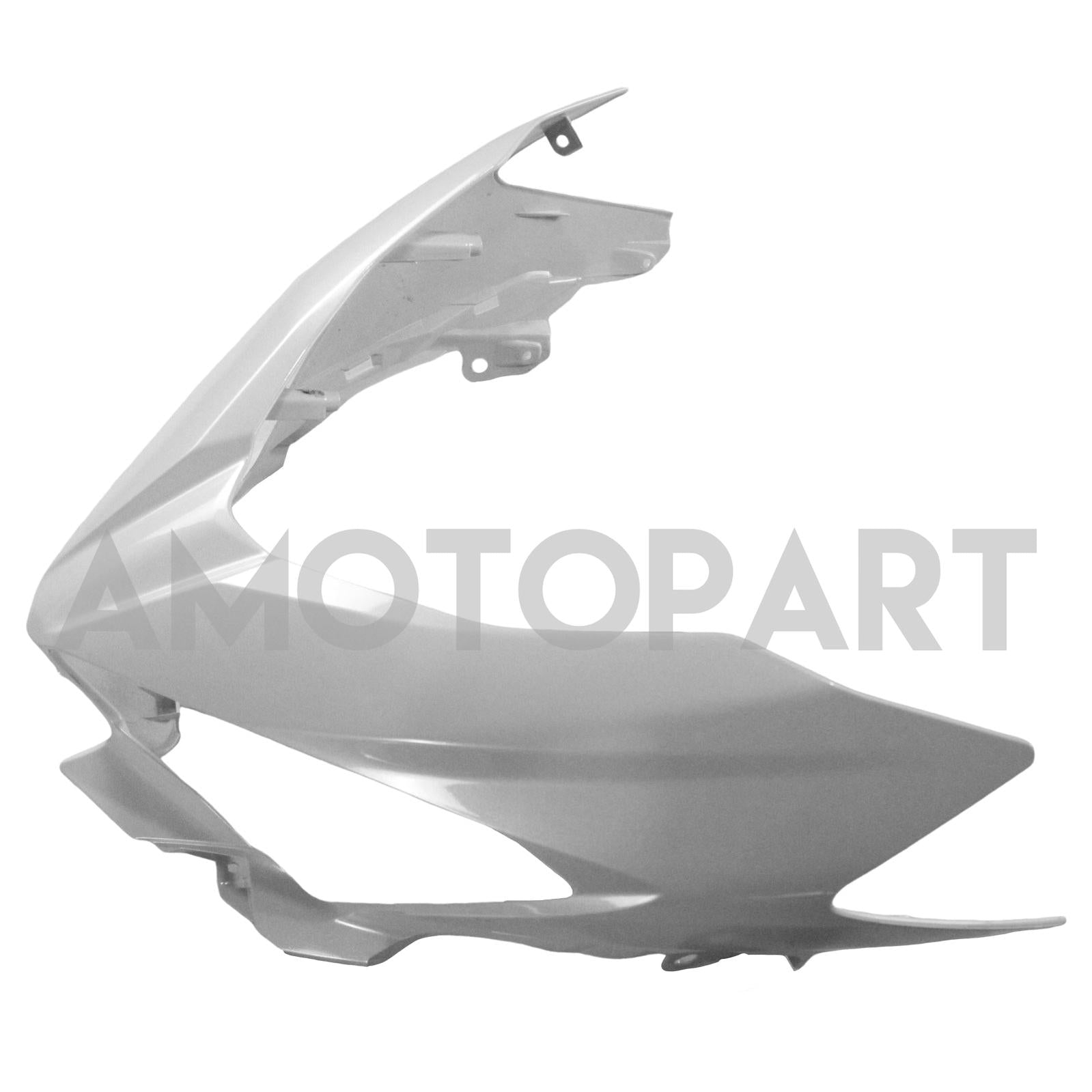 Amotopart Kawasaki EX400/Ninja400 2018-2024 Kit de carénage blanc perlé