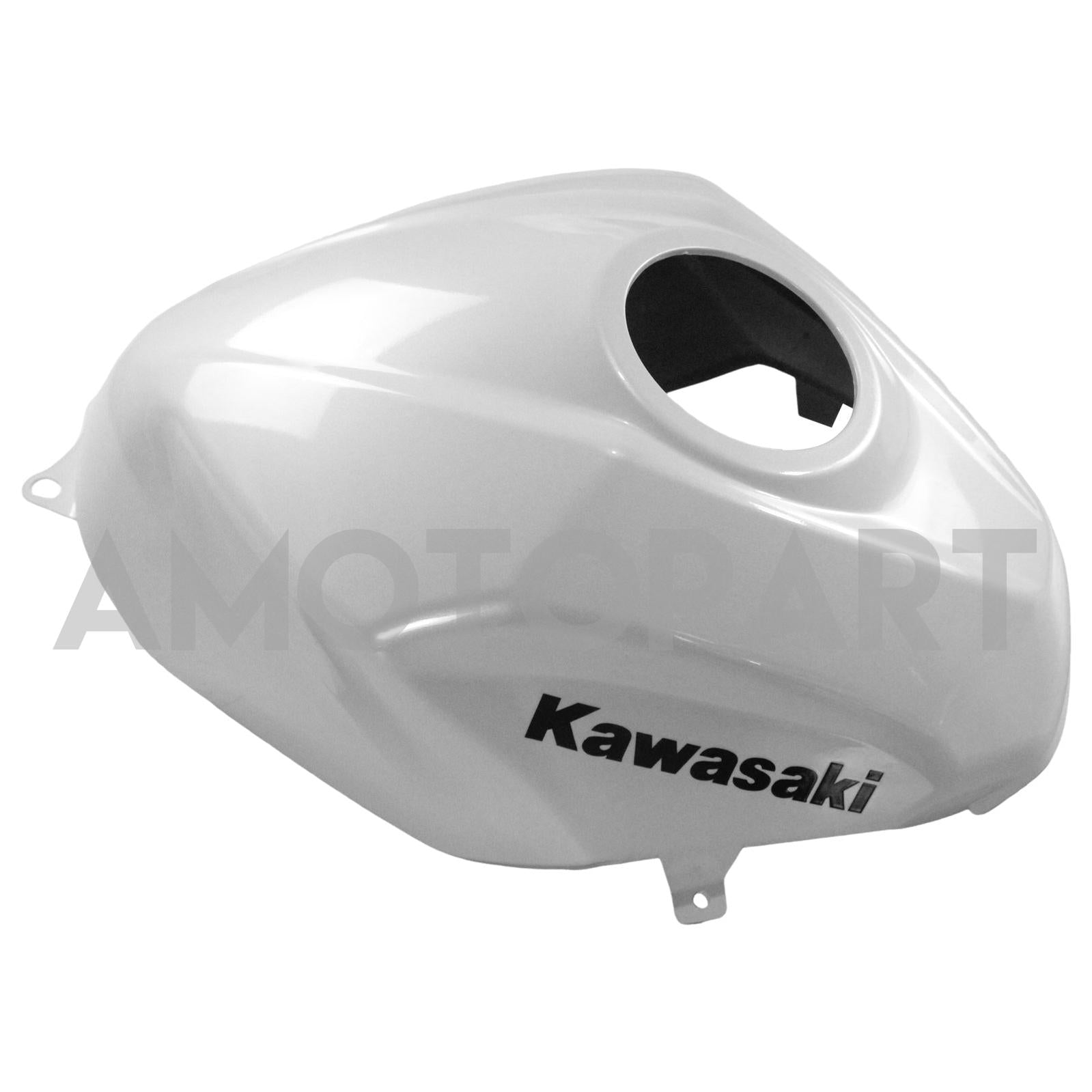 Amotopart Kawasaki EX400/Ninja400 2018-2024 Kit de carénage blanc perlé