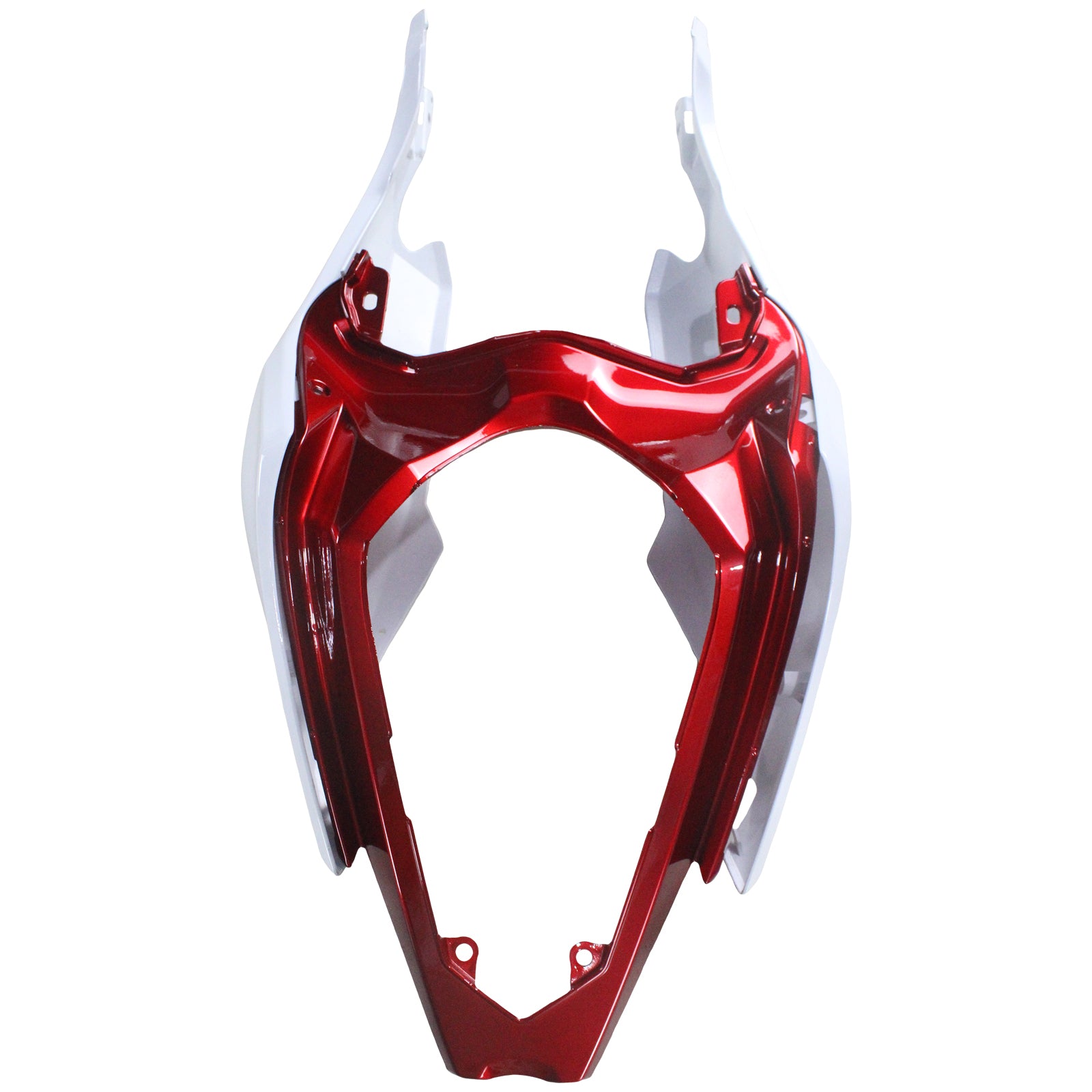 Amotopart Kawasaki EX400/Ninja400 2018-2023 White Red Fairing Kit