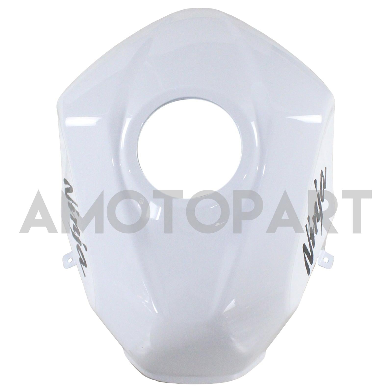 Amotopart Kawasaki Ex400/Ninja400 2018-2023 White Red Fairing Kit
