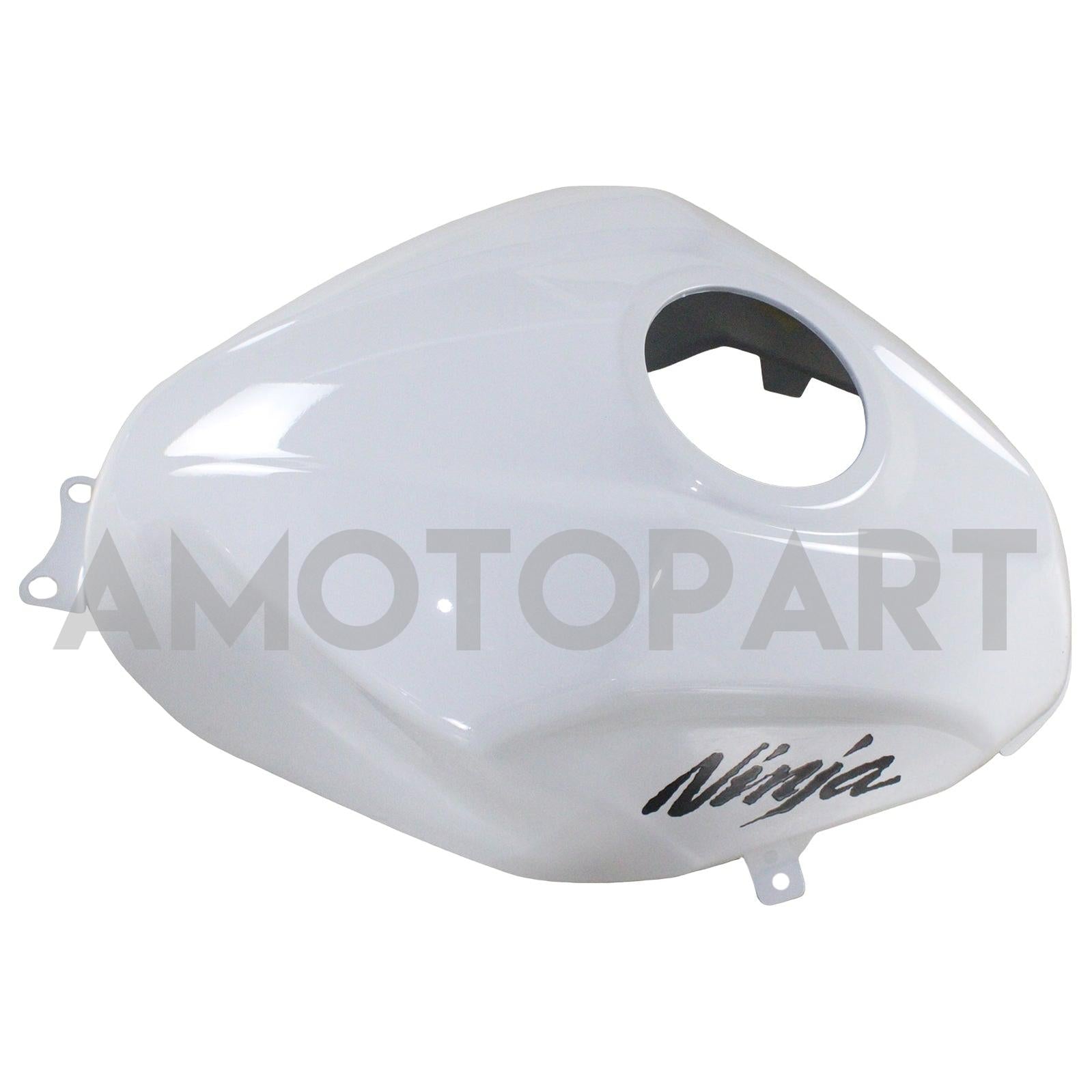 Amotopart Kawasaki Ex400/Ninja400 2018-2023 White Red Fairing Kit