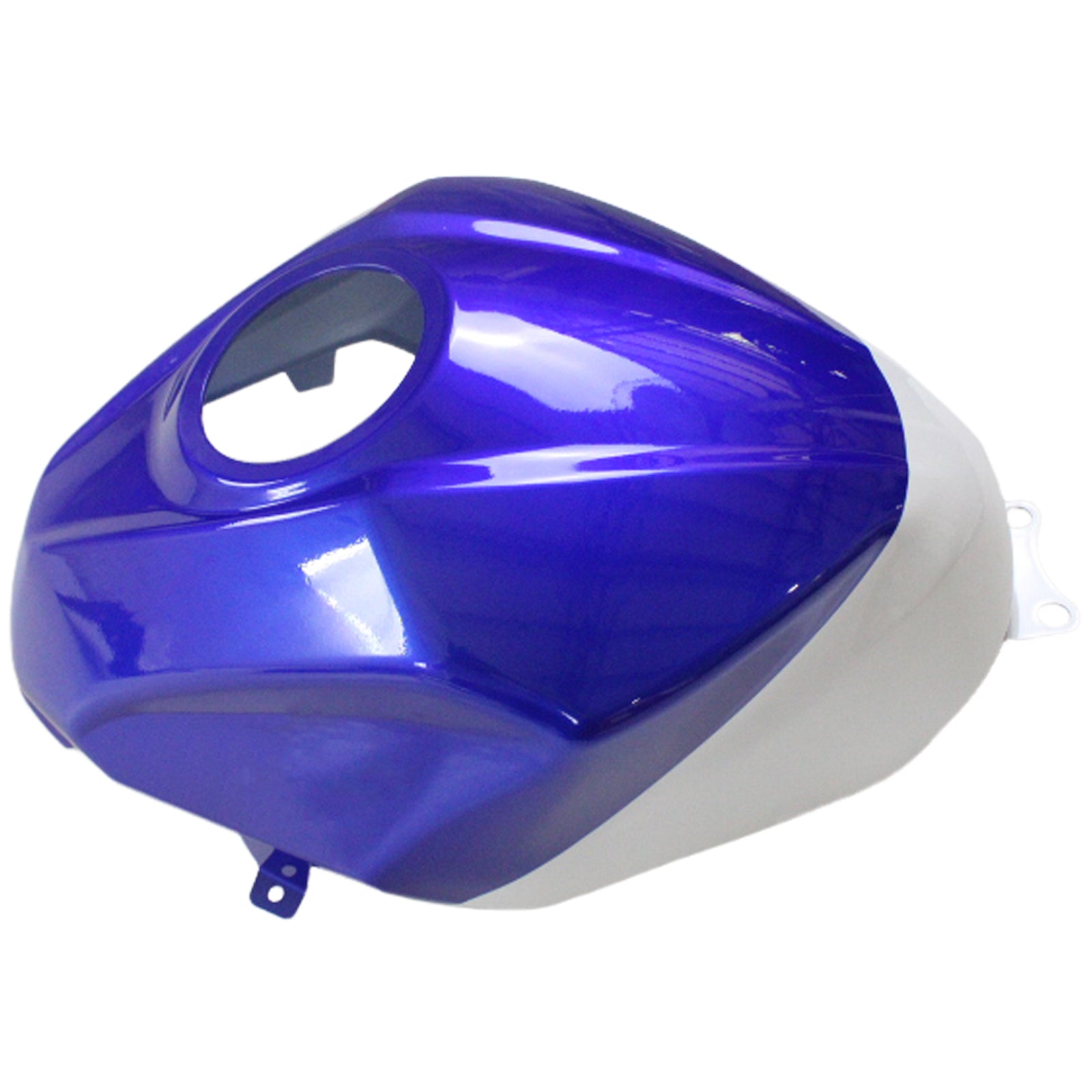 Amotopart Kawasaki Ex400/Ninja400 2018-2023 Gloshy Blue White Fadiling Kit