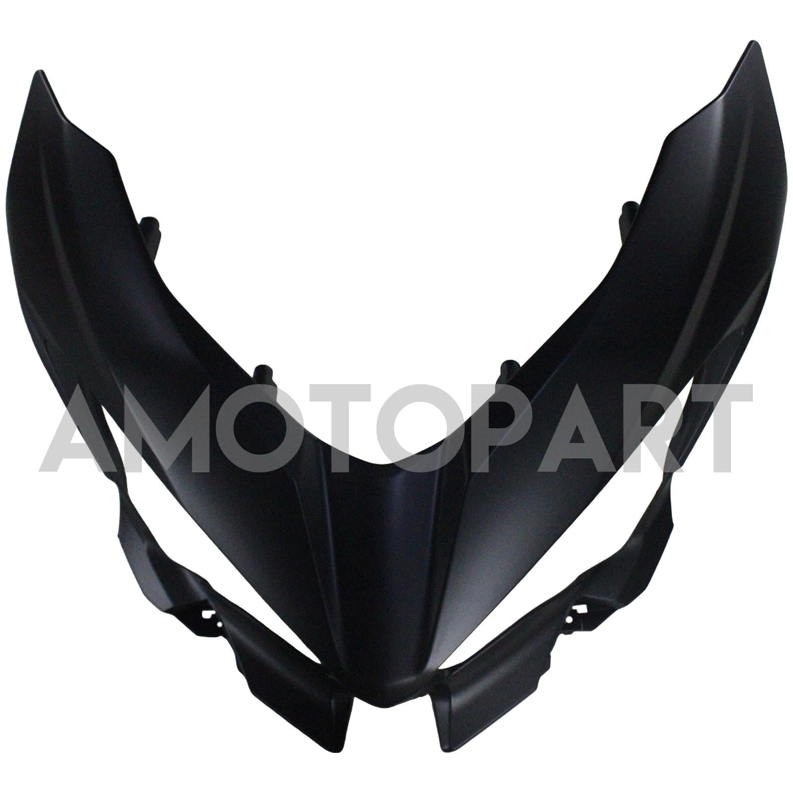 Amotopart Kawasaki 2018-2024 Ex400/Ninja400 Matte Black Fairing Kit