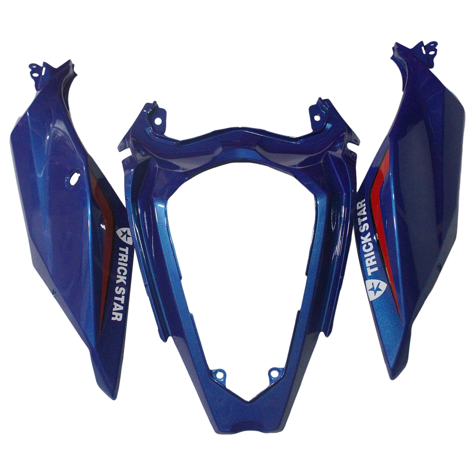 Amotopart Kawasaki 2018-2024 EX400/Ninja400 Blue Gary Fairing Kit