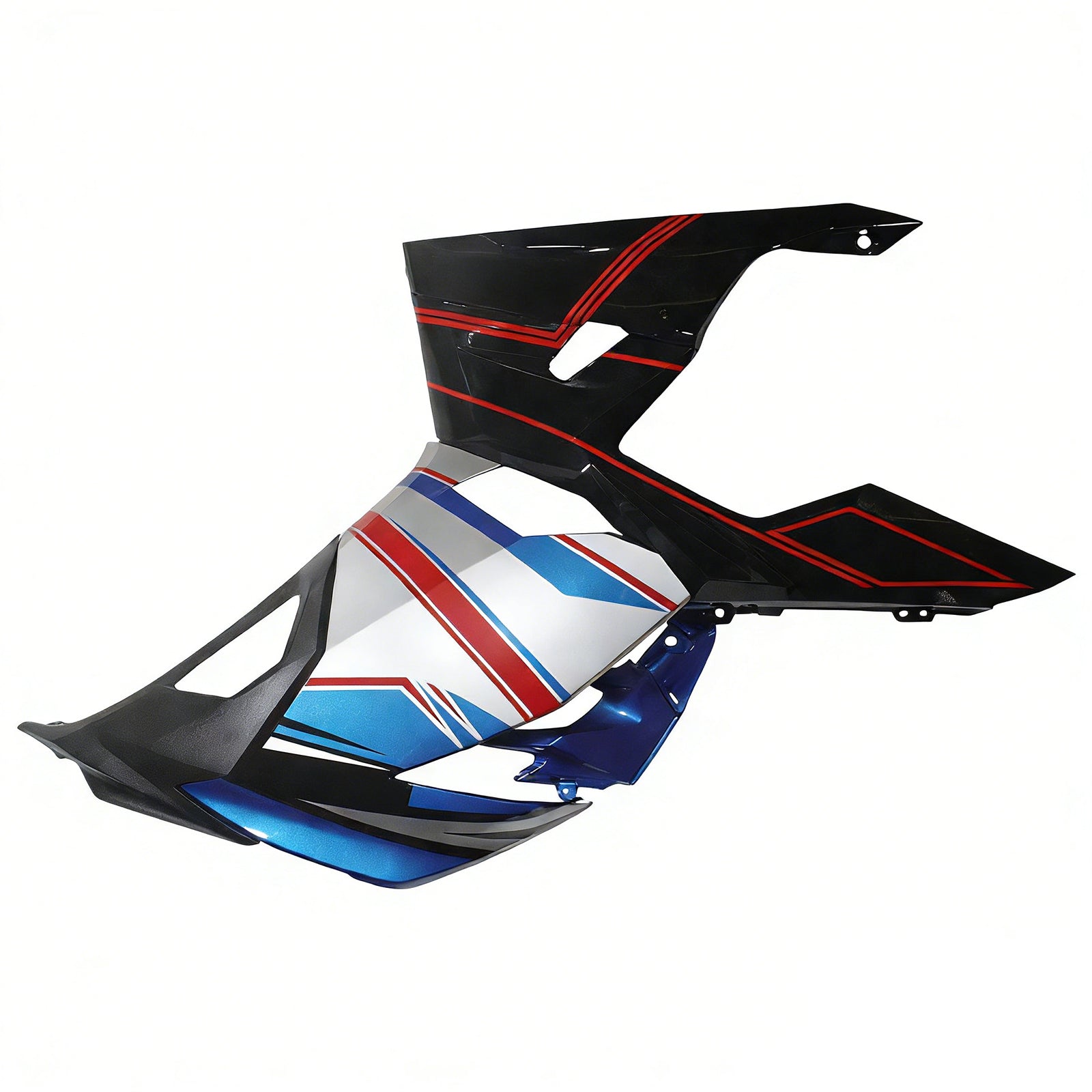 Amotopart Kawasaki 2018-2024 EX400/Ninja400 Blue Gary Fairing Kit