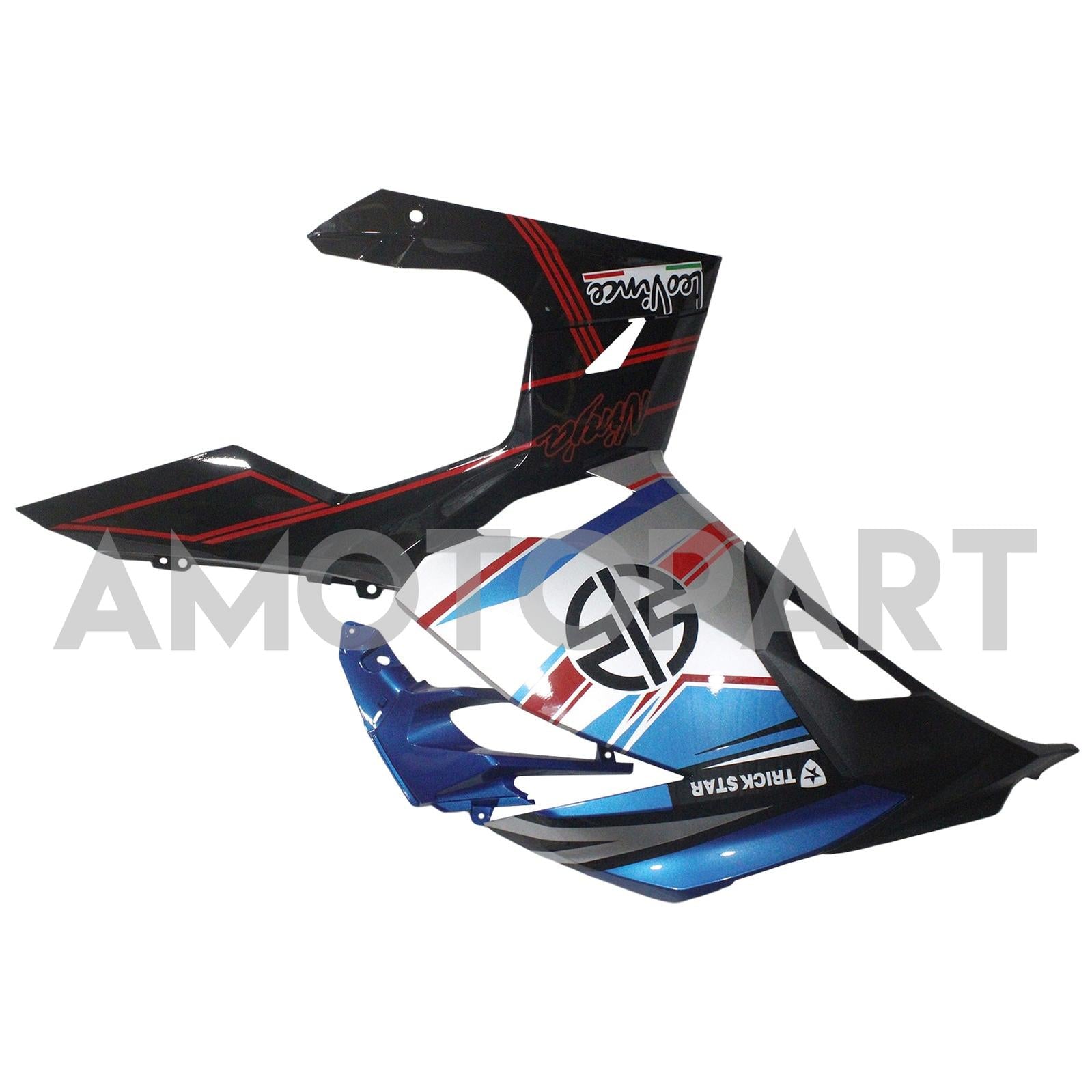 Amotopart Kawasaki 2018-2024 EX400/NINJA400 Kolorowy zestaw owiewki