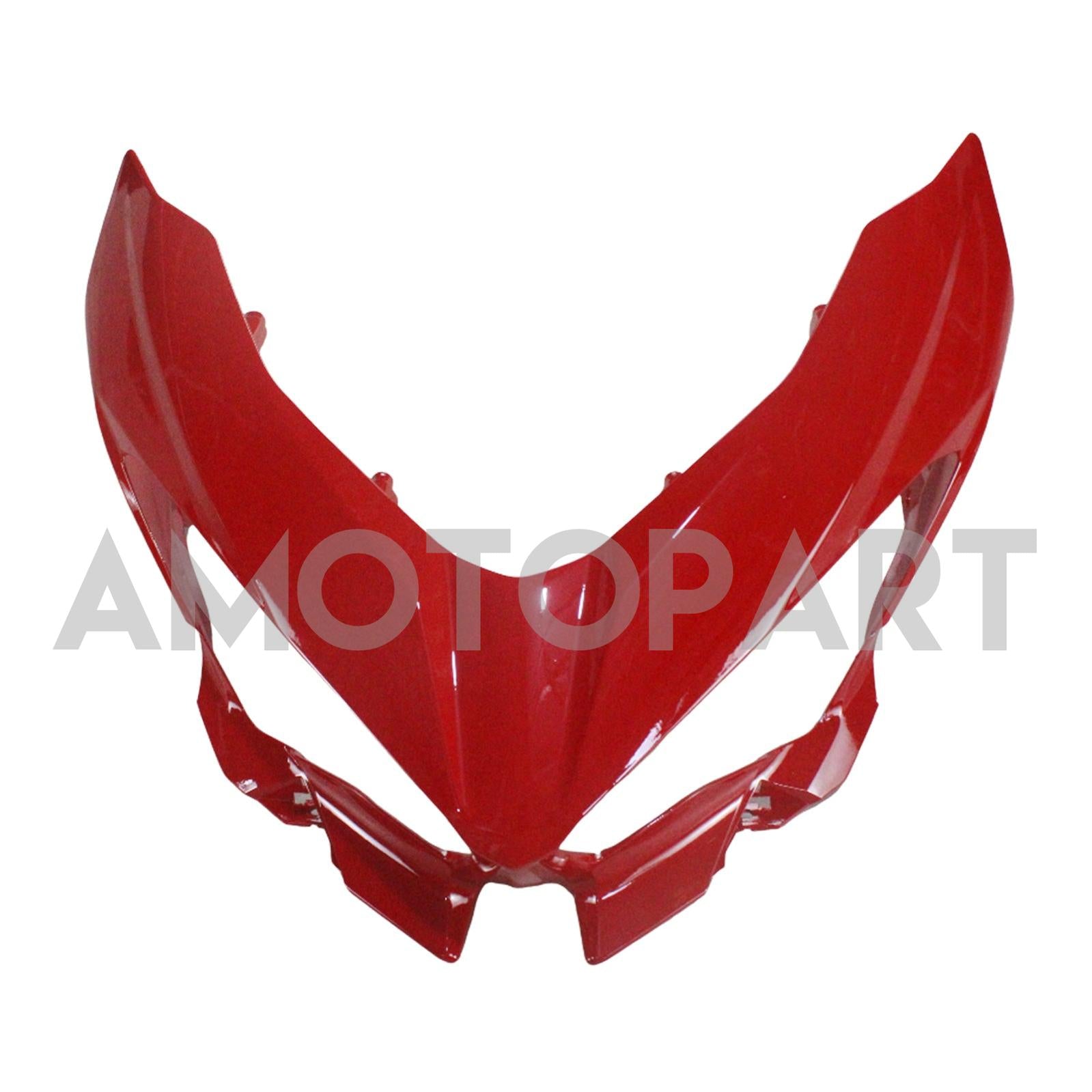 Amotopart Kawasaki 2018-2023 EX400/Ninja400 Red Black Fairing Kit