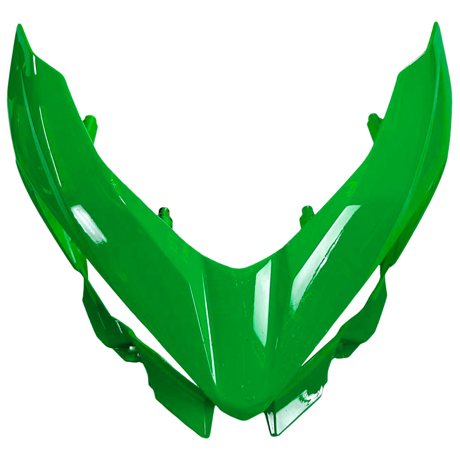 Amotopart Kawasaki 2018-2024 EX400/Ninja400 negro con kit de carenado verde