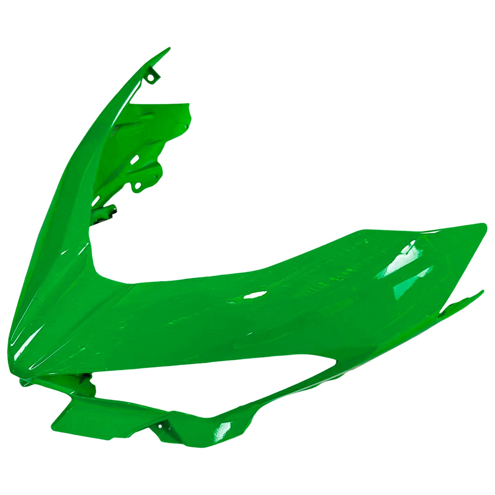 Amotopart Kawasaki 2018-2024 EX400/Ninja400 negro con kit de carenado verde