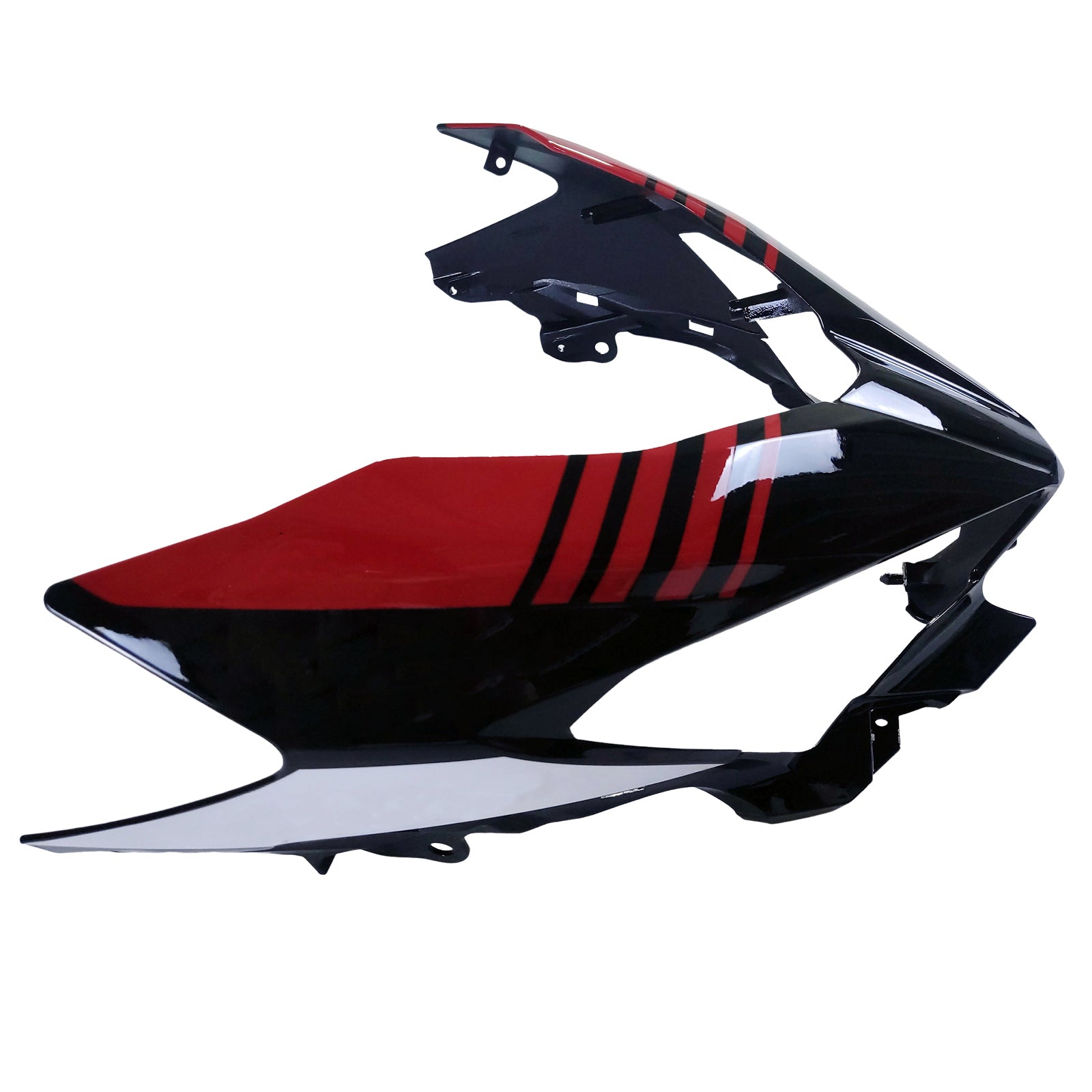 Amotopart 2018-2024 Kawasaki EX400 Ninja400 Red&Black Style2 Fairing Kit