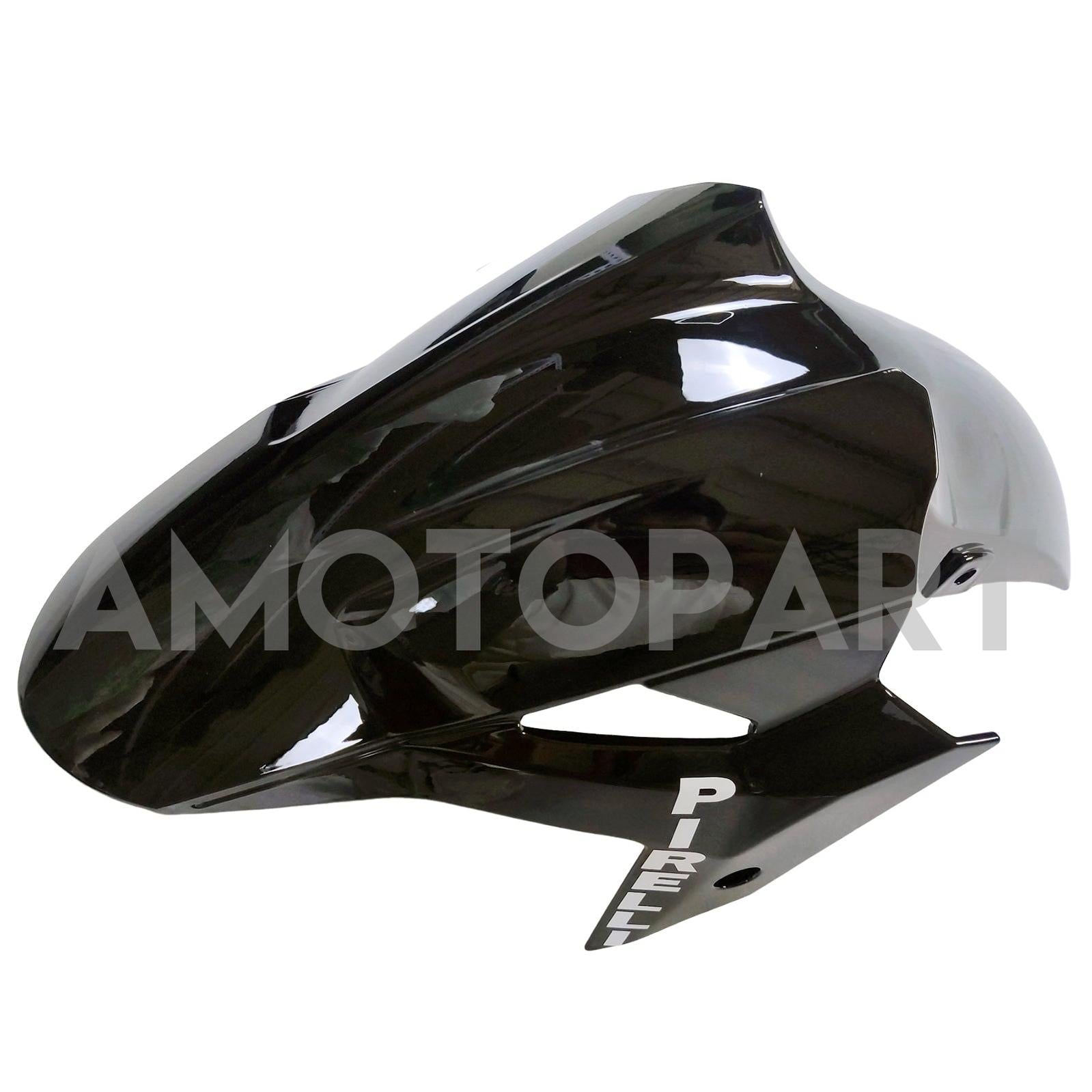 Amotopart 2018-2024 Kawasaki EX400 Ninja400 Red&Black Style2 Fairing Kit