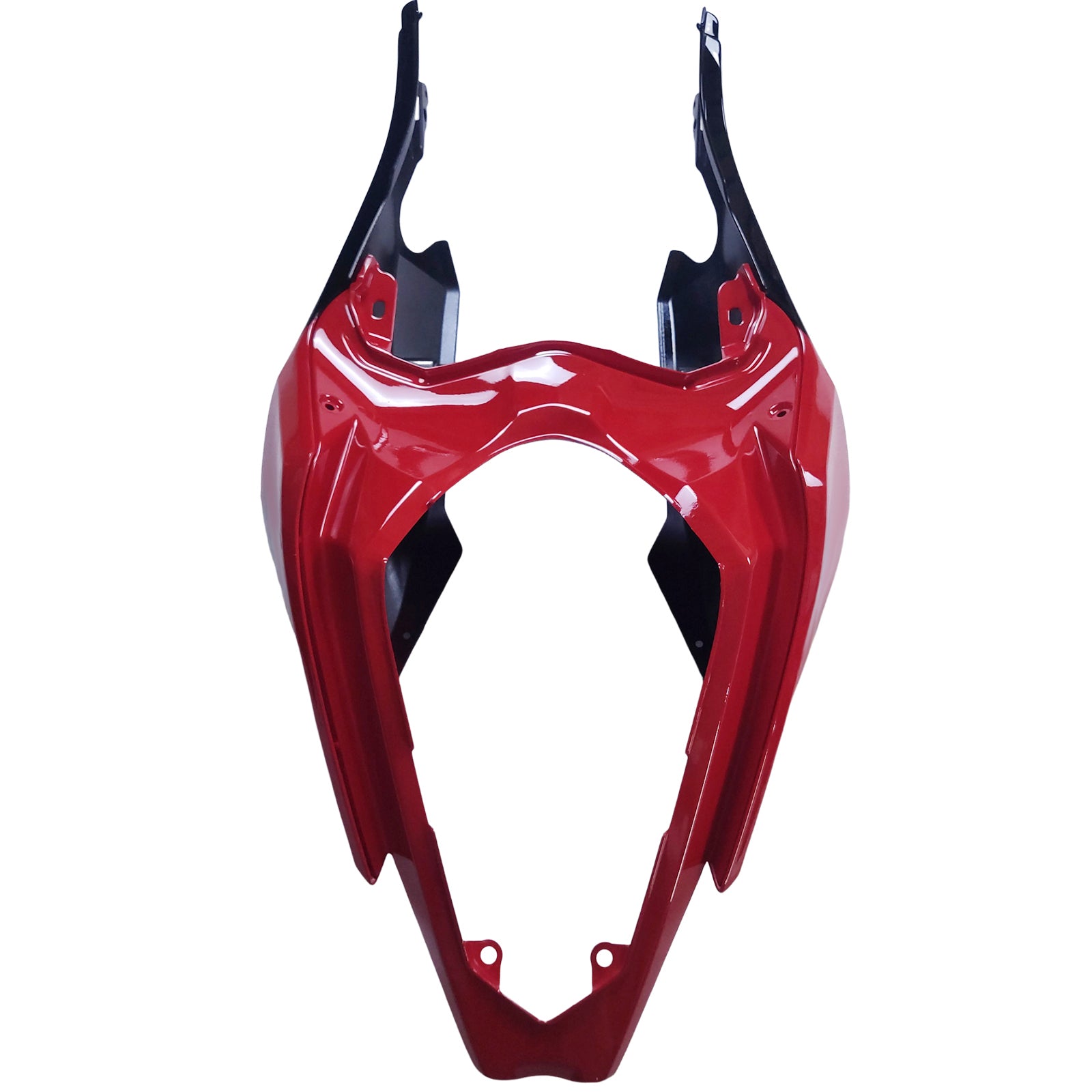 Amotopart 2018-2024 Kawasaki EX400 Ninja400 Red&Black Style2 Fairing Kit