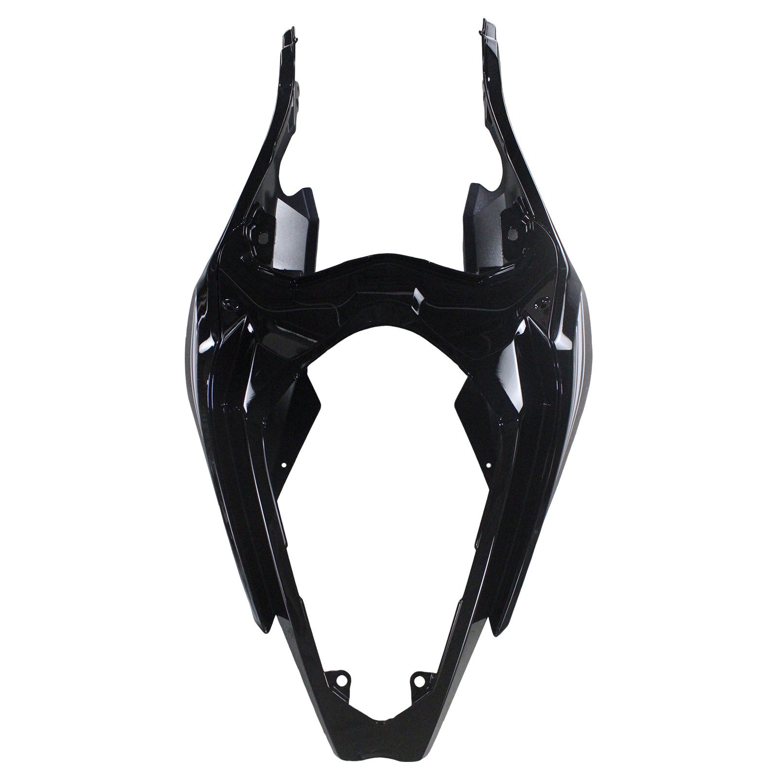 Amotopart 2018-2024 Kawasaki Ex400 Ninja400 Black with Blue Letter Fairring Kit