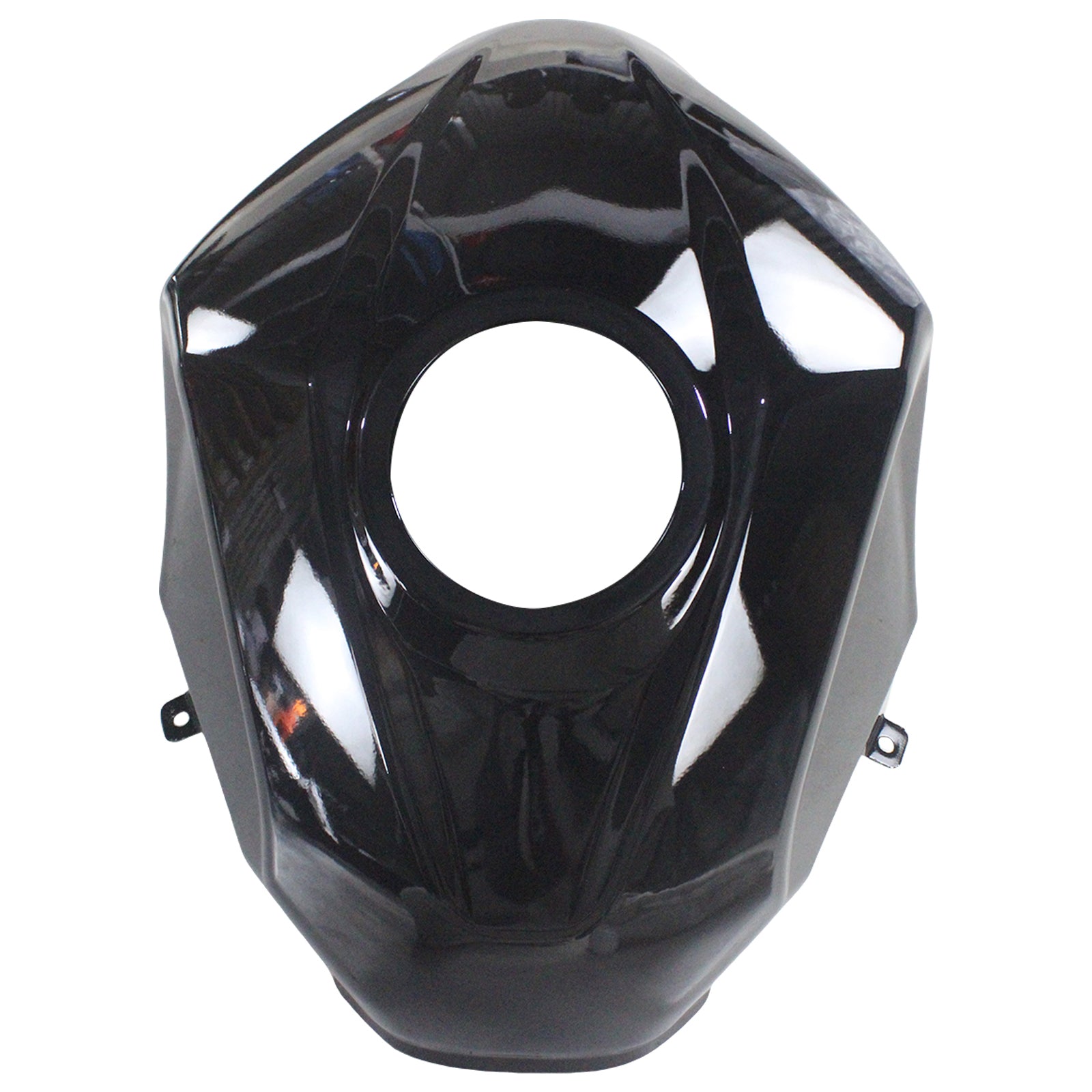 Amotopart 2018-2024 Kawasaki Ex400 Ninja400 Black with Blue Letter Fairring Kit