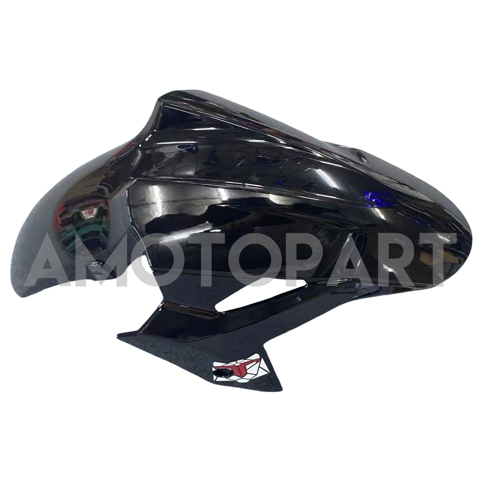 Kit carena Amotopart 2018-2024 Kawasaki EX400 Ninja 400 grigio nero
