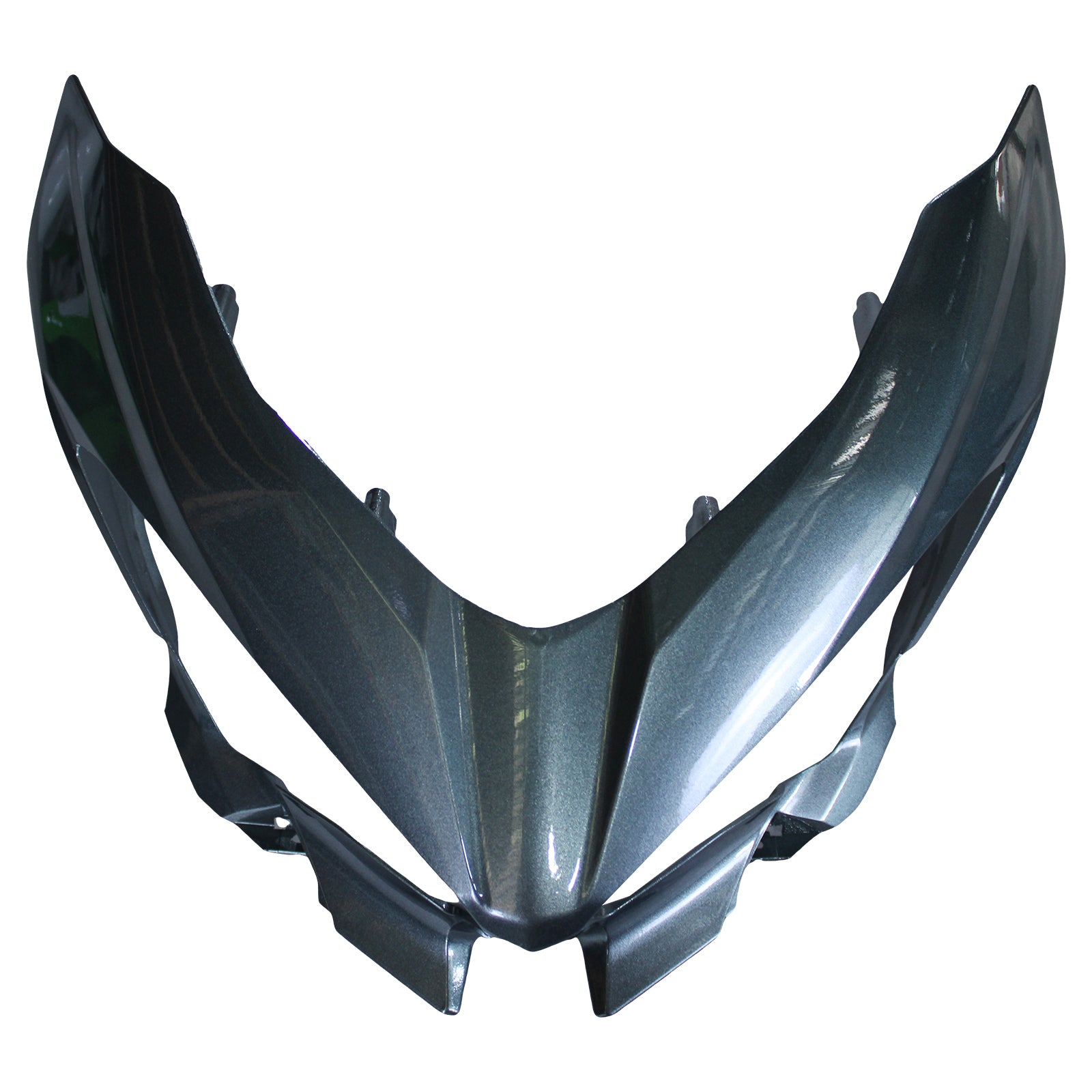 Amotopart 2018-2024 Kawasaki EX400 NINJA400 Black & Green Fairing Kit