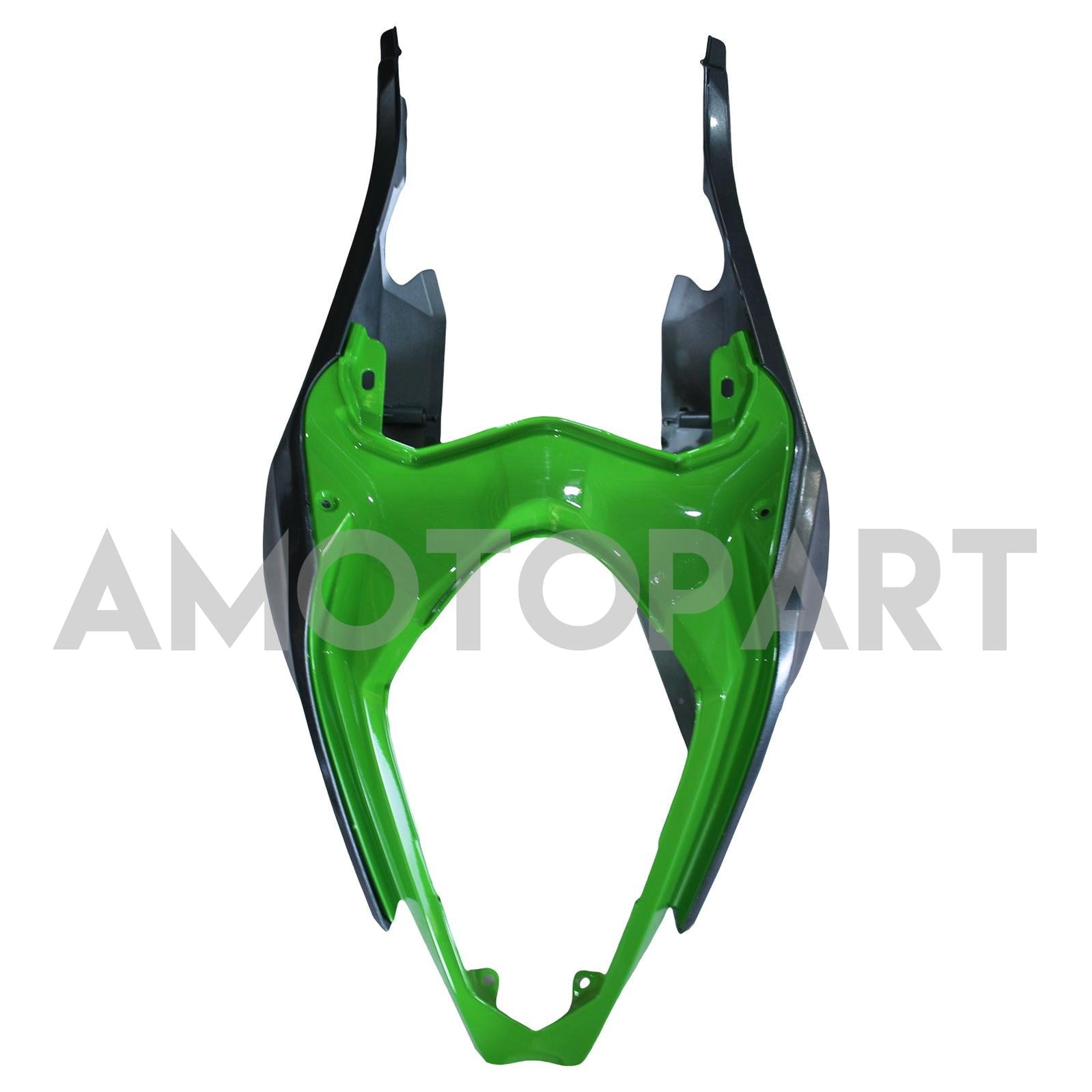 Amotopart 2018-2024 Kawasaki EX400 Ninja400 Black&Green Fairing Kit