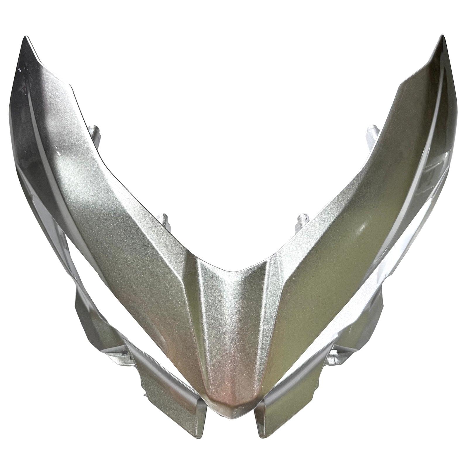 Amotopart 2018-2024 Kawasaki EX400 Ninja400 Silver Fairing Kit