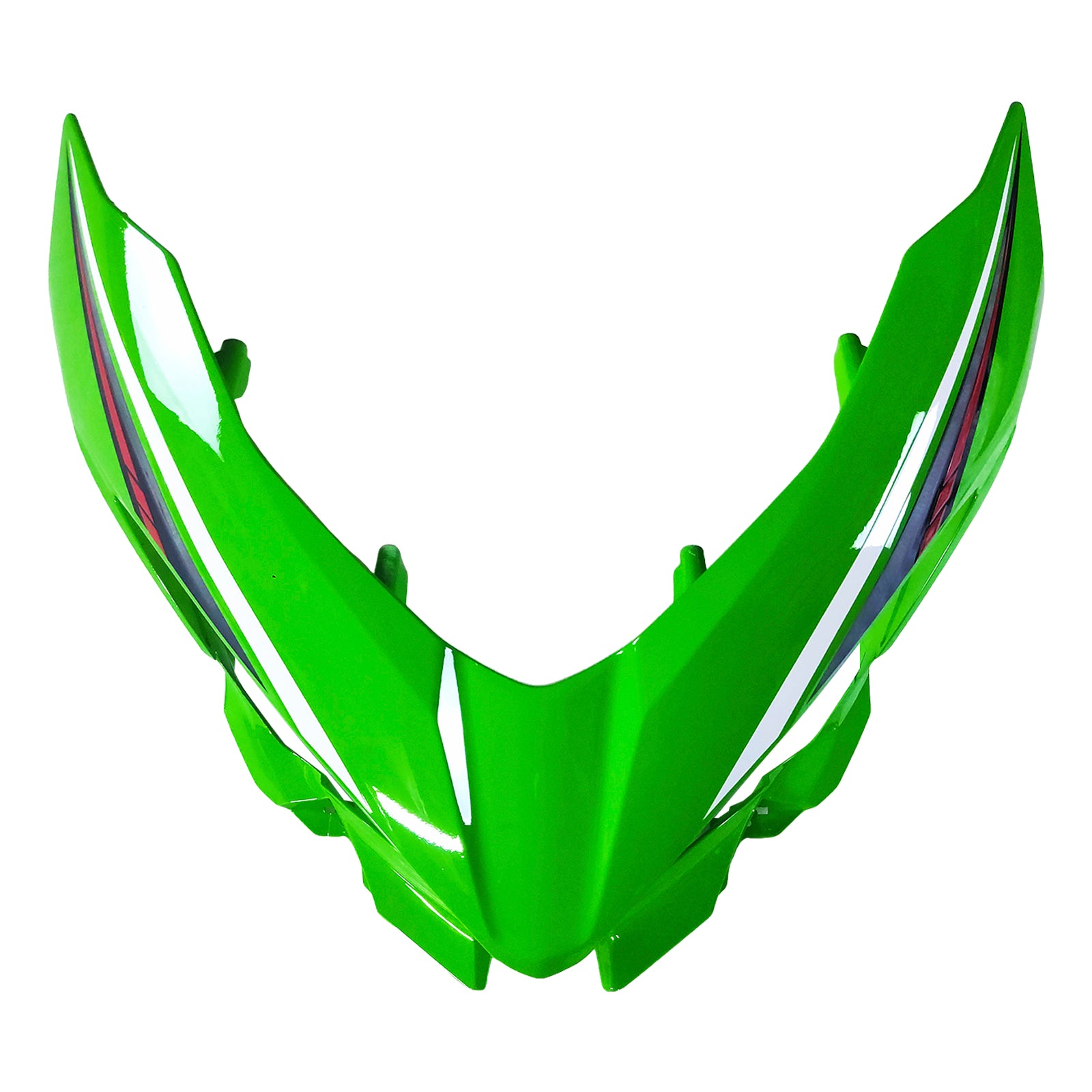 Amotopart 2018-2024 Kawasaki EX400 Ninja400 Grün&Schwarzes Verkleidungsset