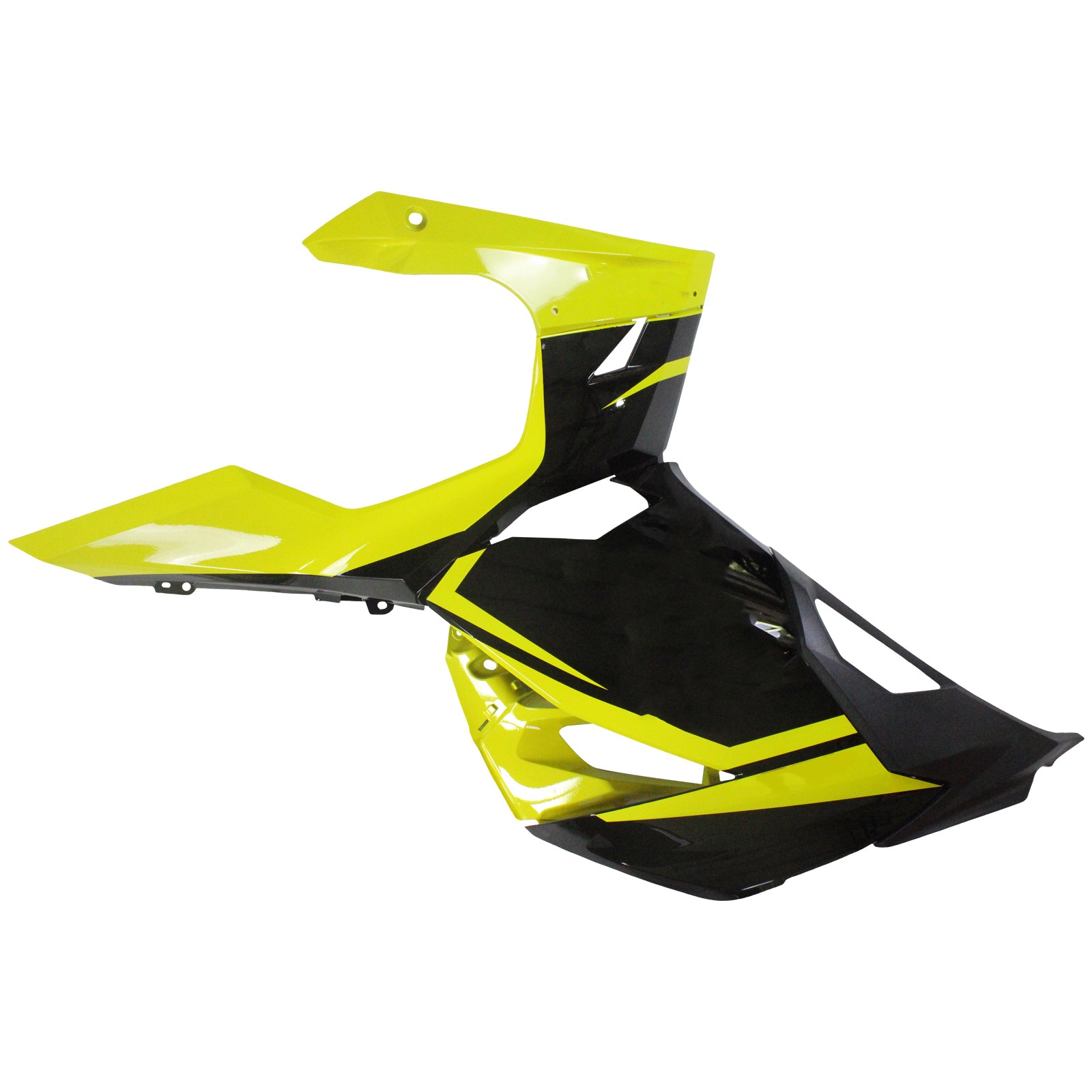 Amotopart 2018-2024 Kawasaki EX400 Ninja400 Black&Yellow Fairing Kit