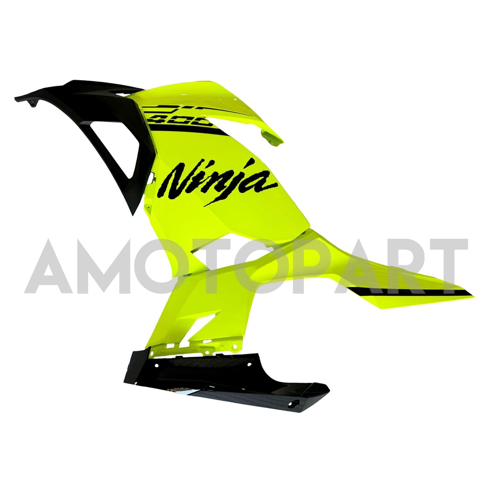 Amotopart 2018-2024 Kawasaki EX400 Ninja400 Chartreuse Fairing Kit