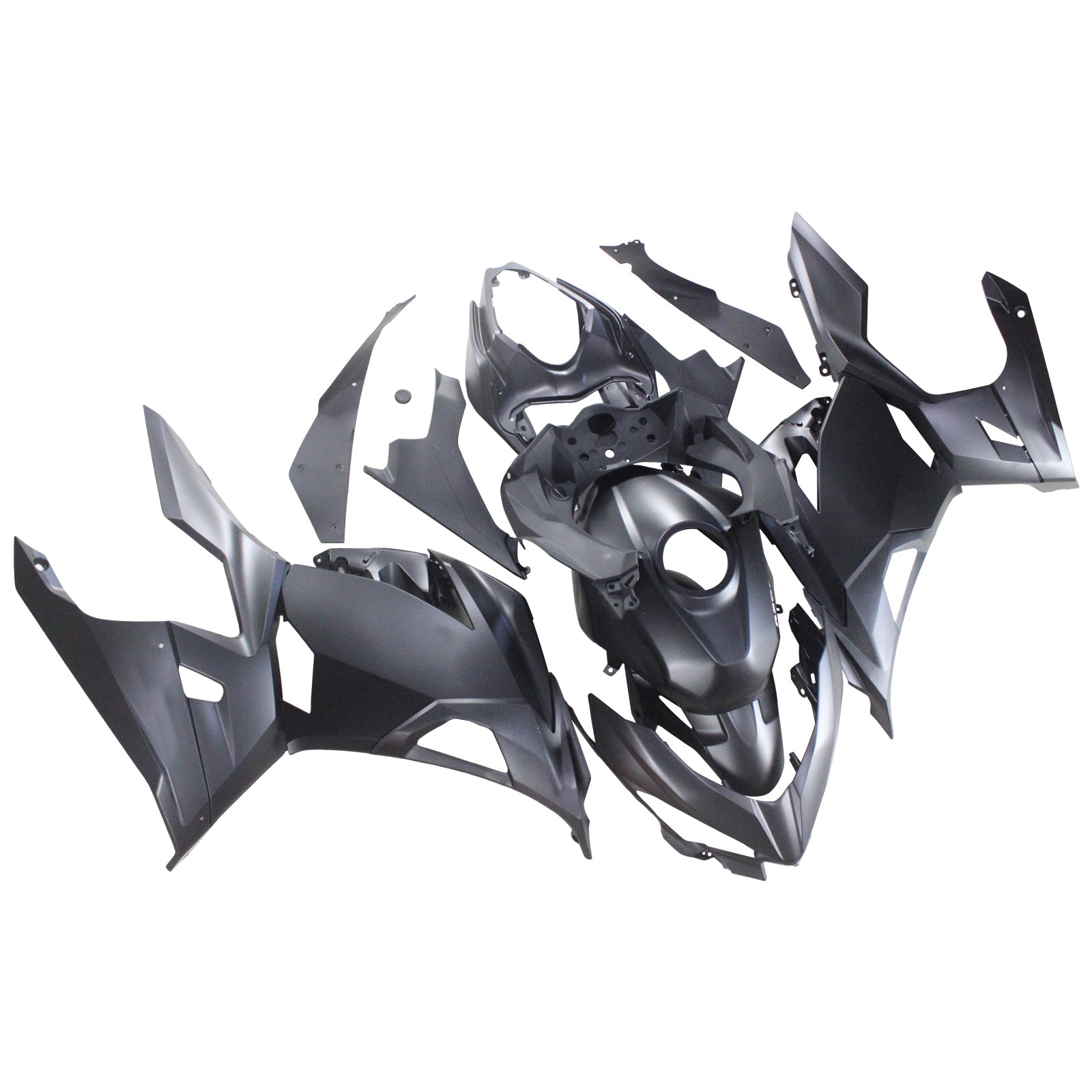 AMOTOPART 2018-2024 KAWASAKI EX400 NINJA400 MATT Black Fairing Kit