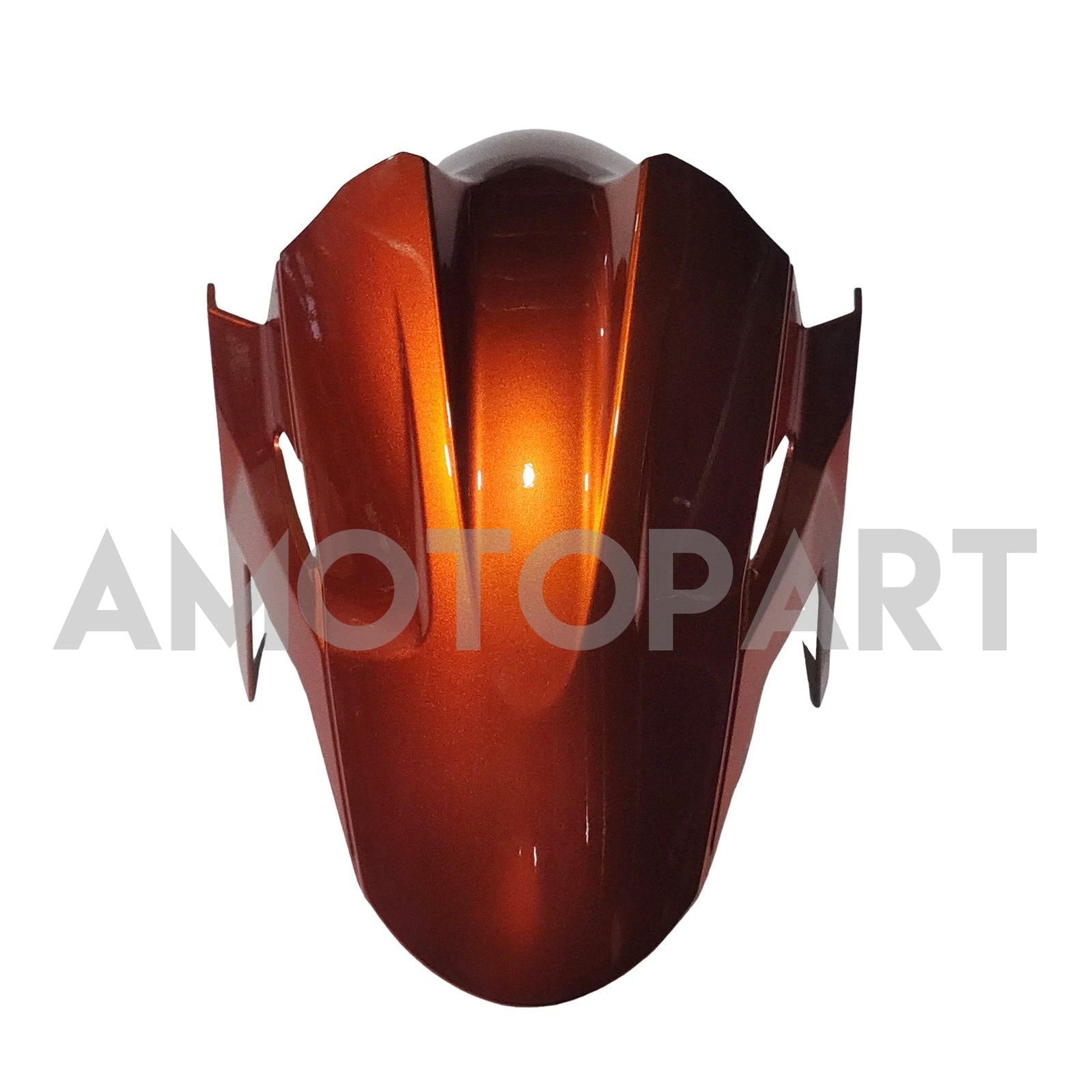 Amotopart Kawasaki EX400/Ninja400 2018-2023 Silver&Orange Fairing Kit