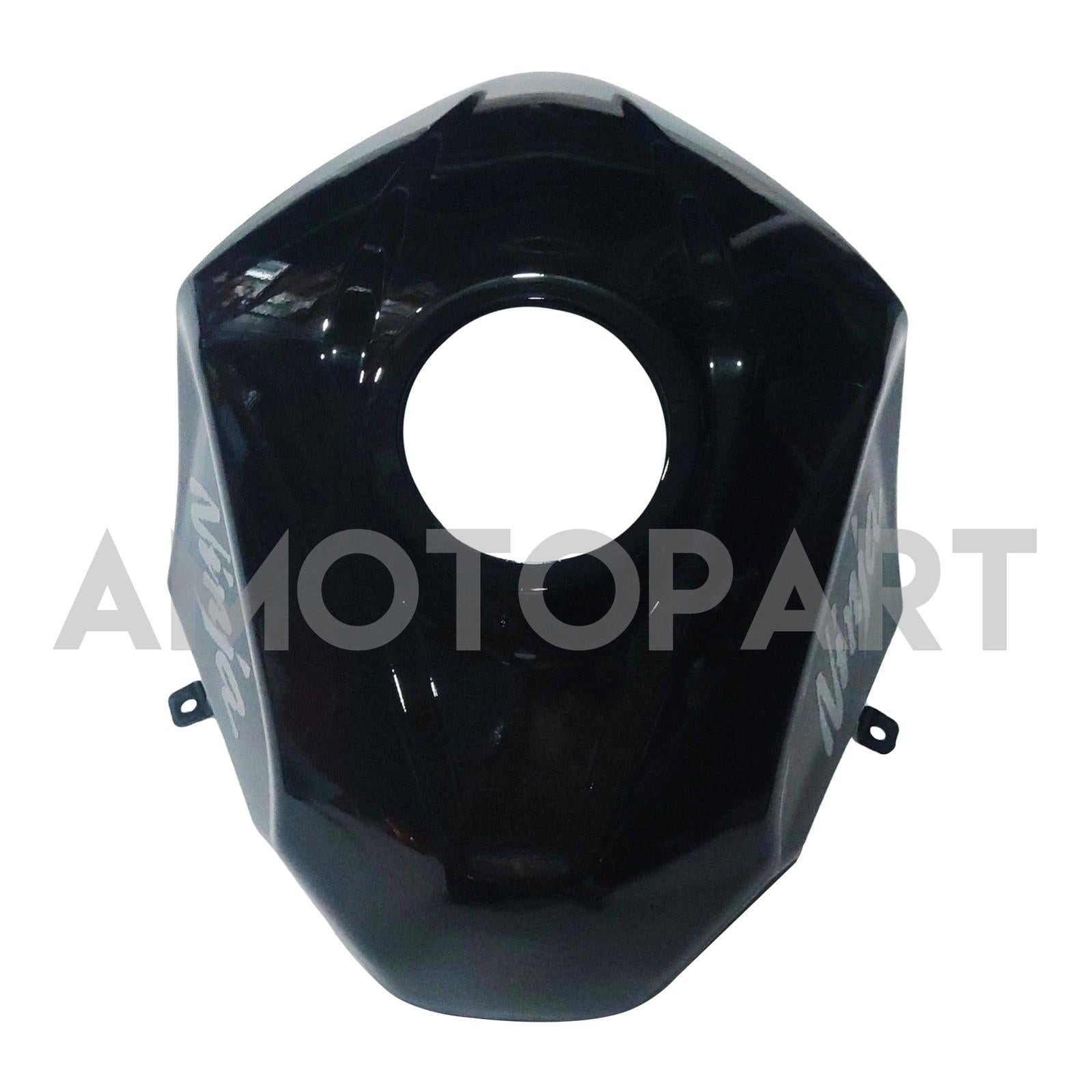 Amotopart Kawasaki EX400/Ninja400 2018-2023 Silver&Orange Fairing Kit