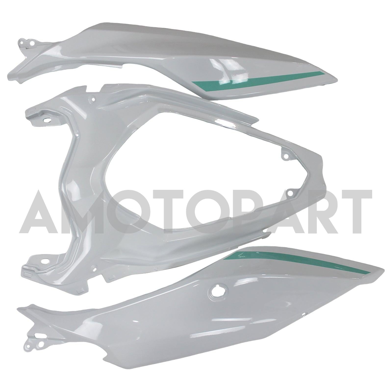 AMOTOPT KAWASAKI EX400/NINJA400 2018-2023 KIT de carenagem White & Green
