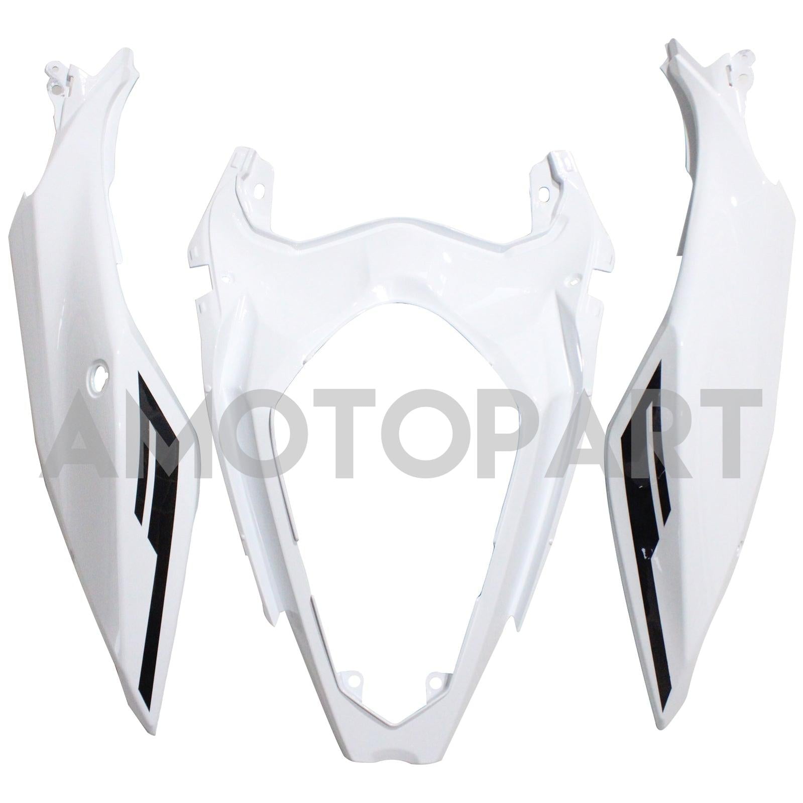AMOTOPT KAWASAKI EX400/NINJA 400 2018-2023 KIT de carenagem Branco e Black