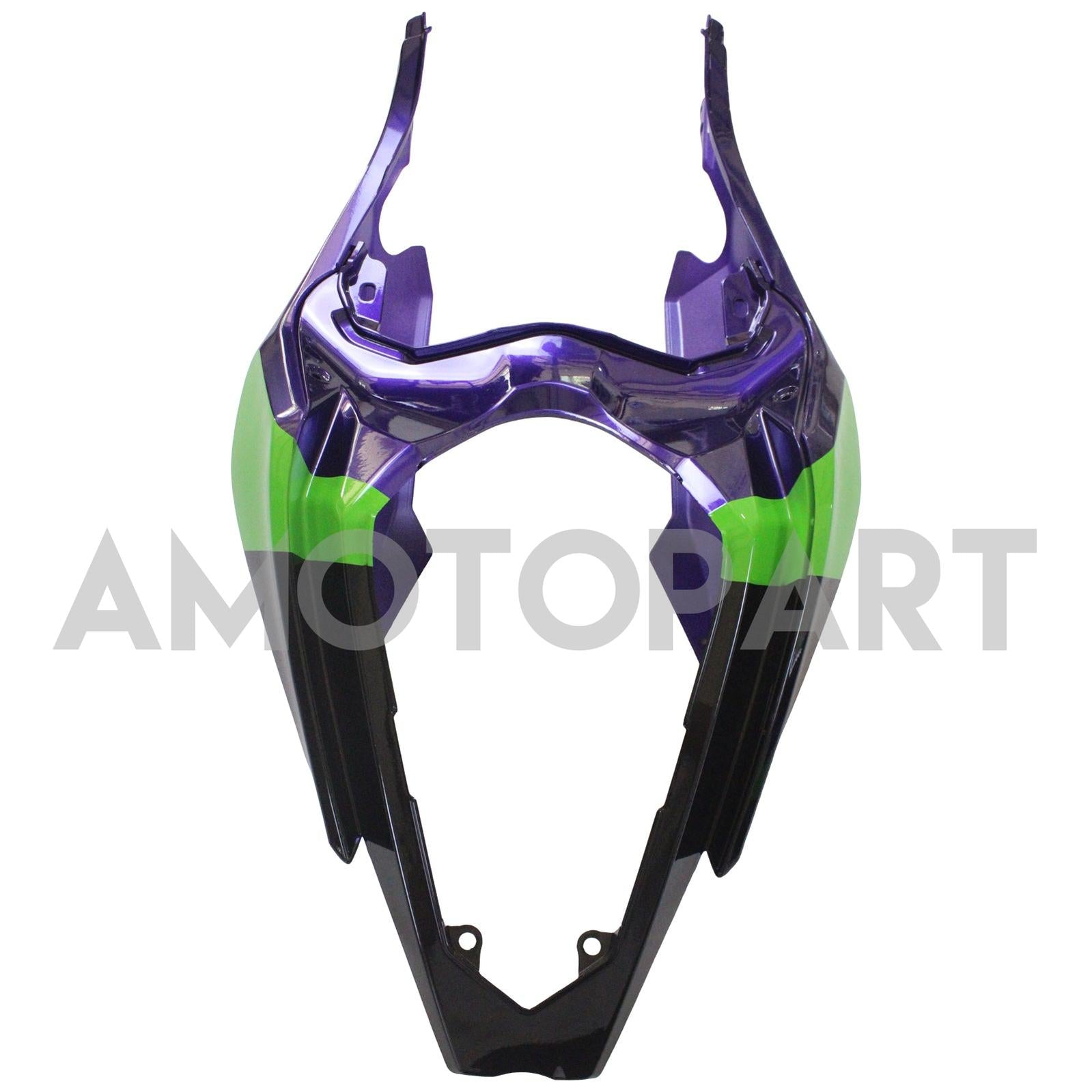 Amotopart Kawasaki EX400/Ninja400 2018-2023 Green&Orange Fairing Kit