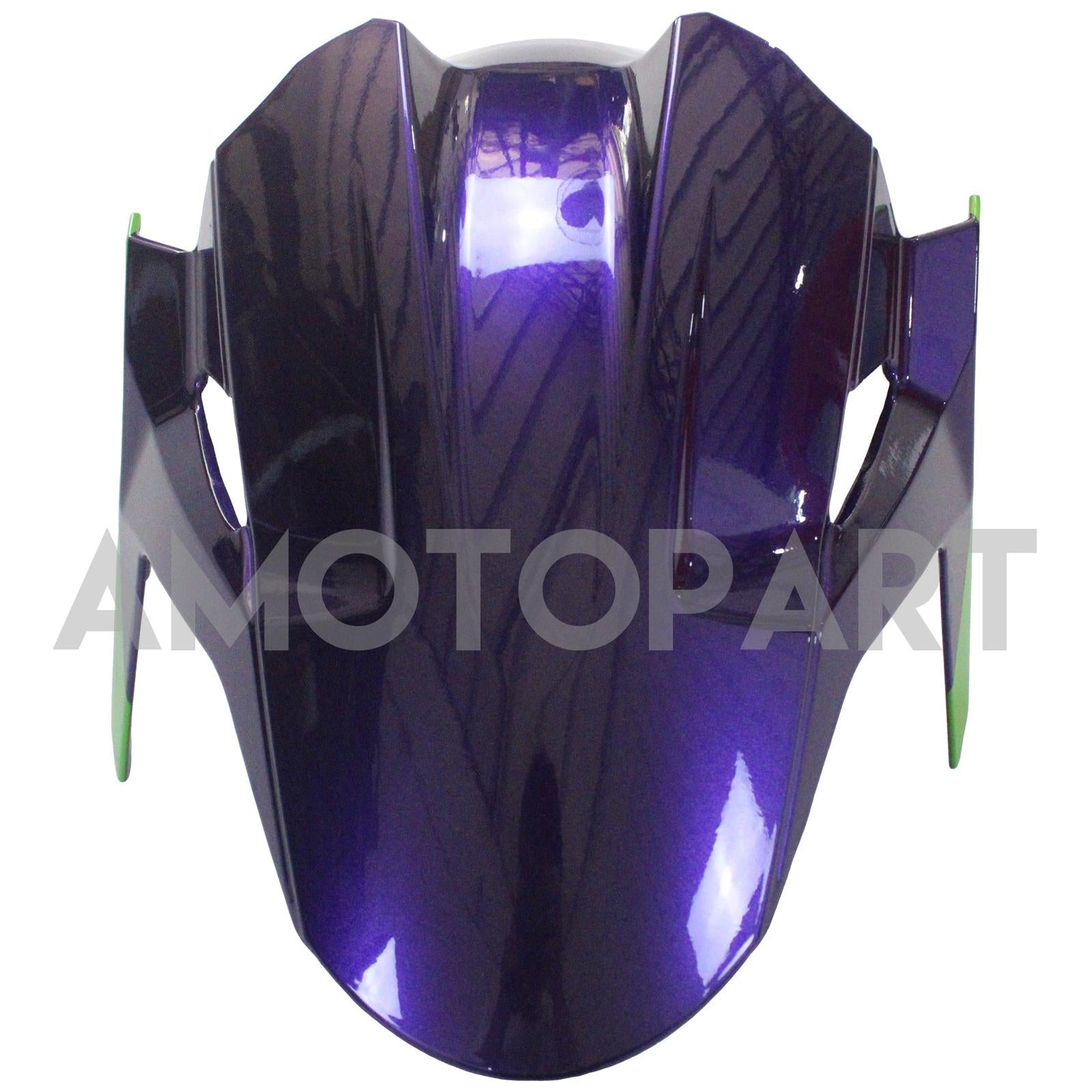 Amotopart Kawasaki EX400/Ninja400 2018-2023 Green&Orange Fairing Kit