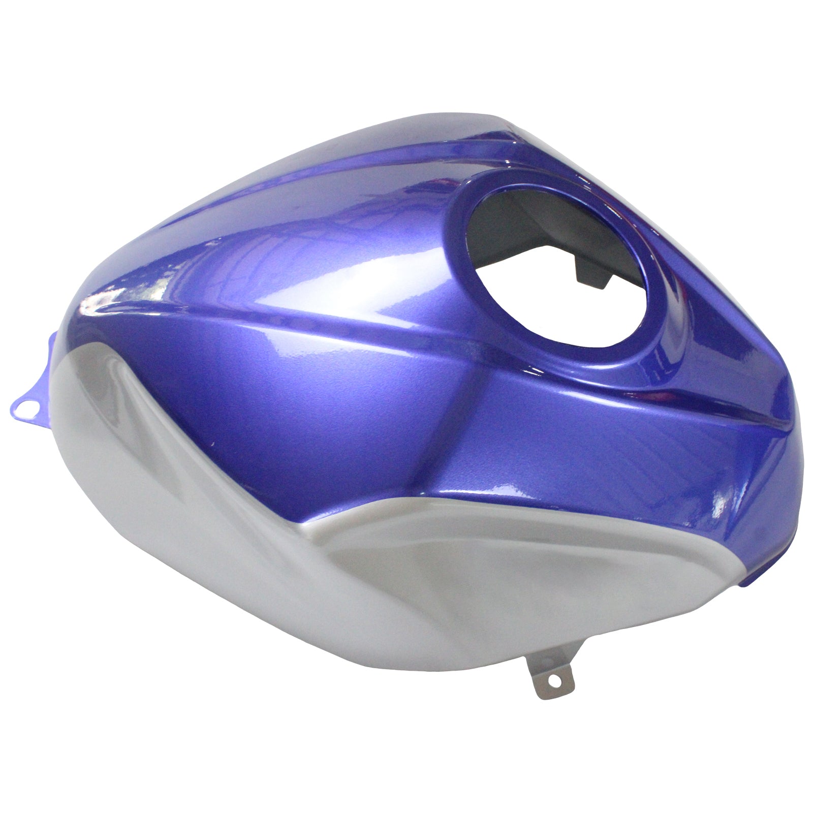 Amotopart Kawasaki EX400/Ninja400 2018-2023 Silver&Blue Fairing Kit