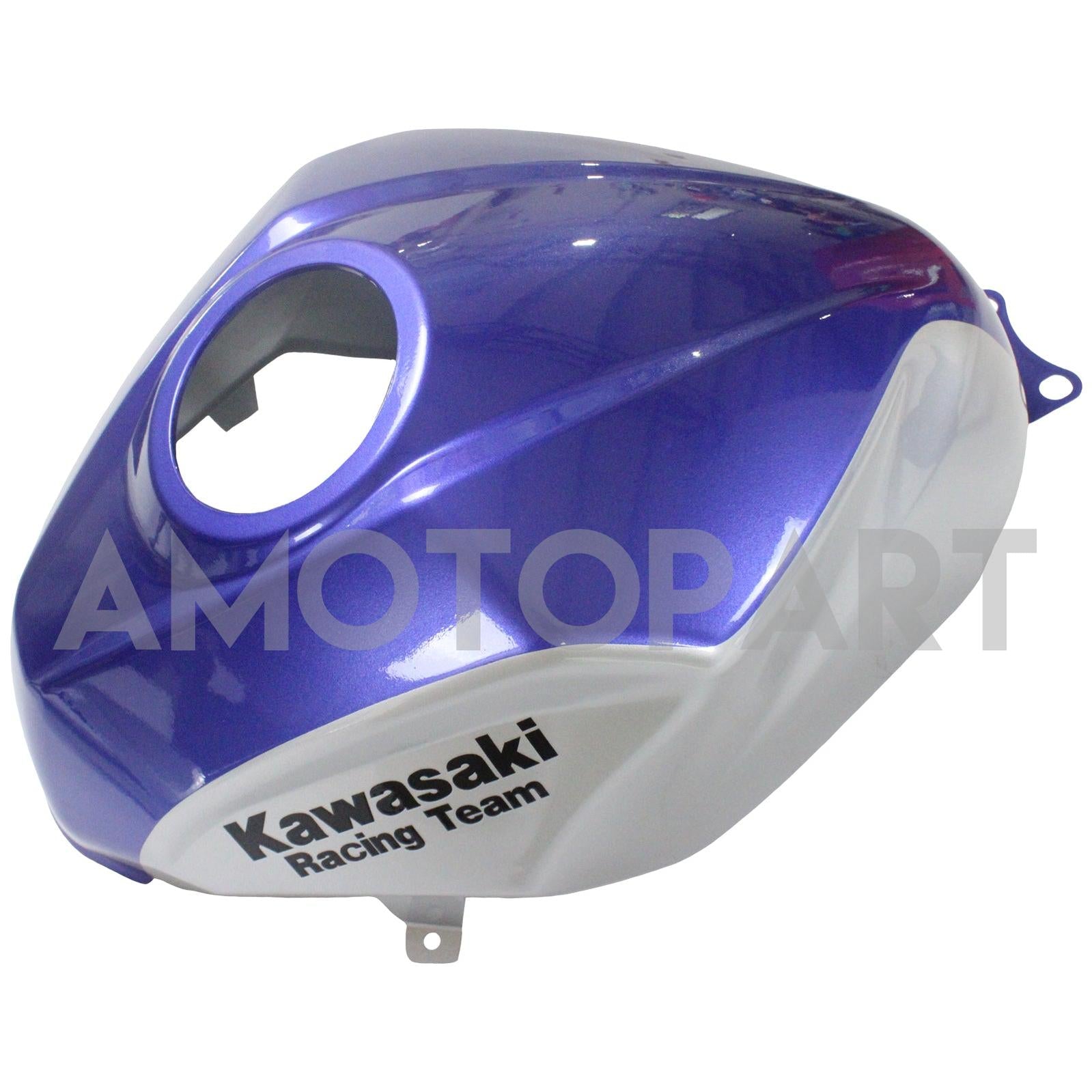 Amotopart Kawasaki EX400/Ninja400 2018-2023 Silver&Blue Fairing Kit